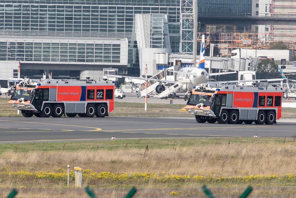 Frankfurt Airport: Flughafen Feuerwehr |