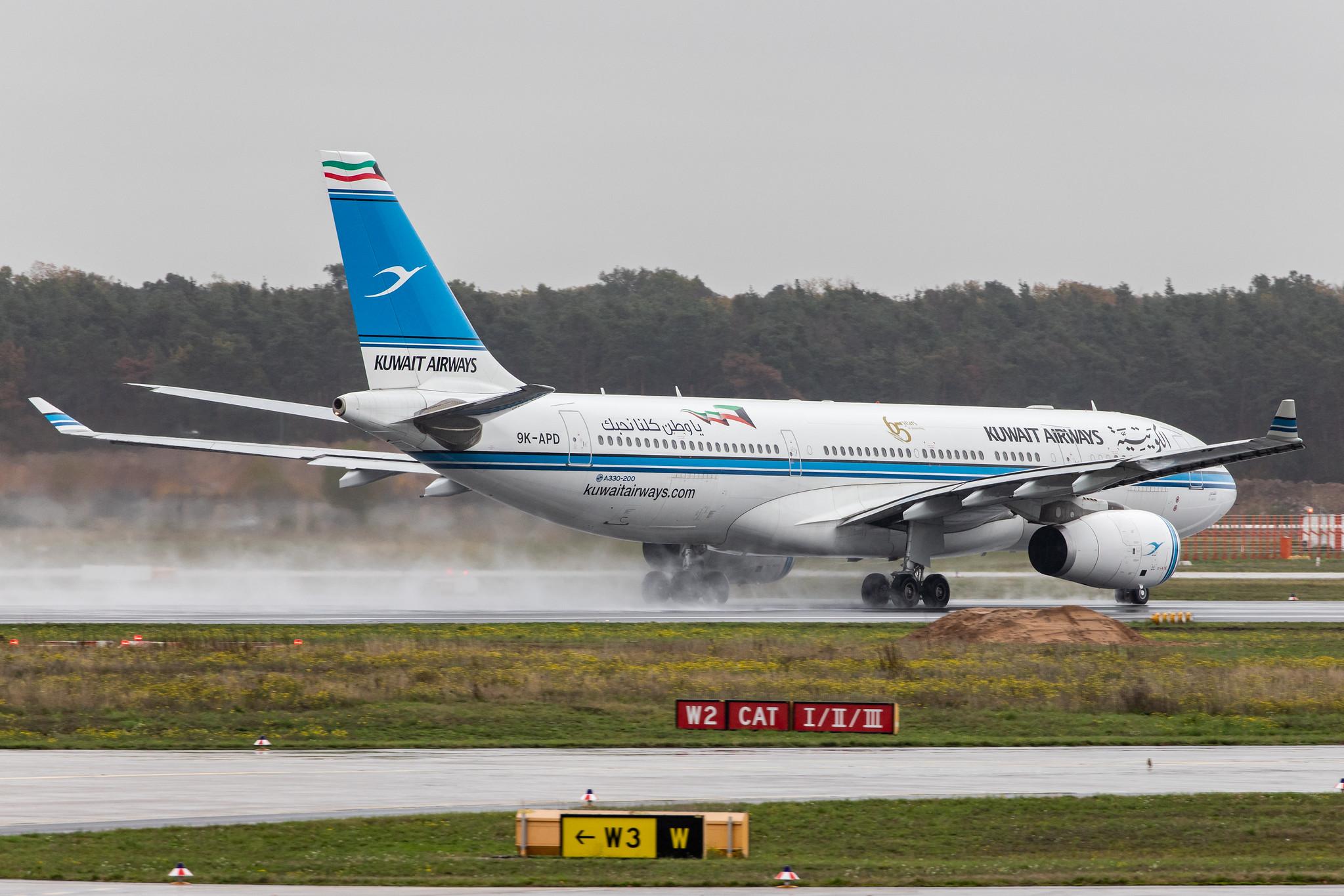 Frankfurt Airport: Kuwait Airways (KU / KAC) |  Airbus A330-243 A332 | 9K-APD | MSN 1678
