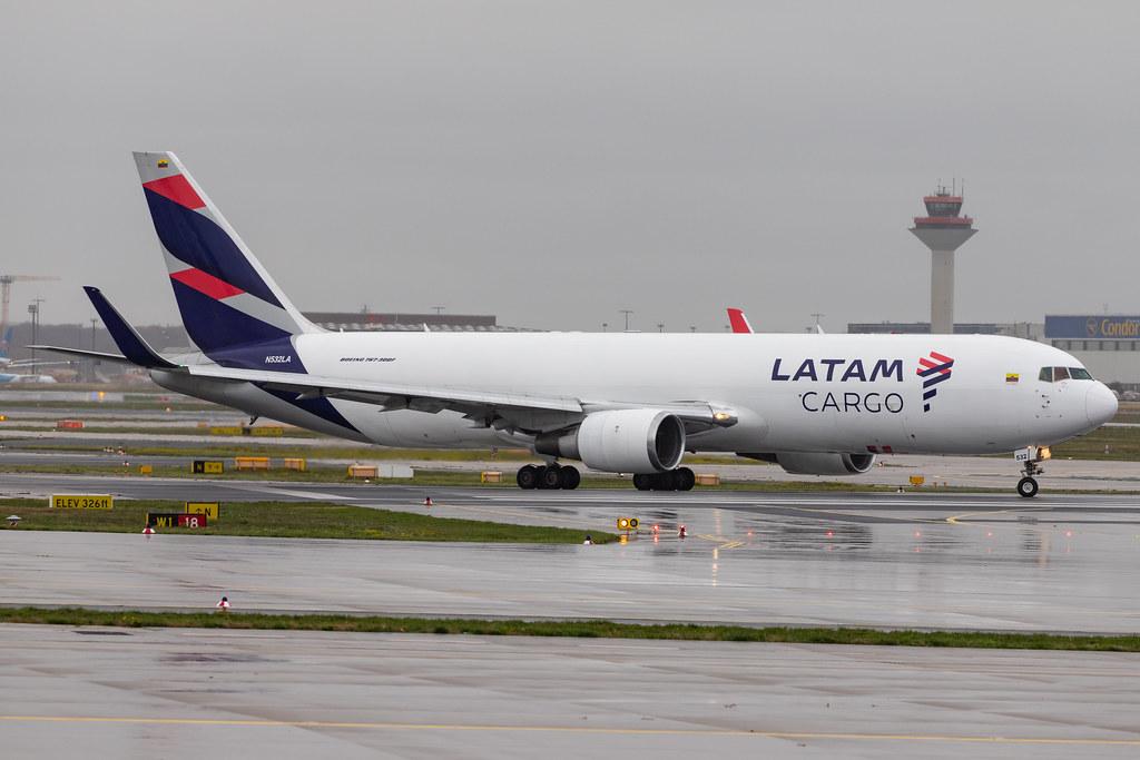 Frankfurt Airport: LATAM Cargo Chile (UC / LCO) |  Boeing 767-316F(ER) B763 | N532LA | MSN 30780