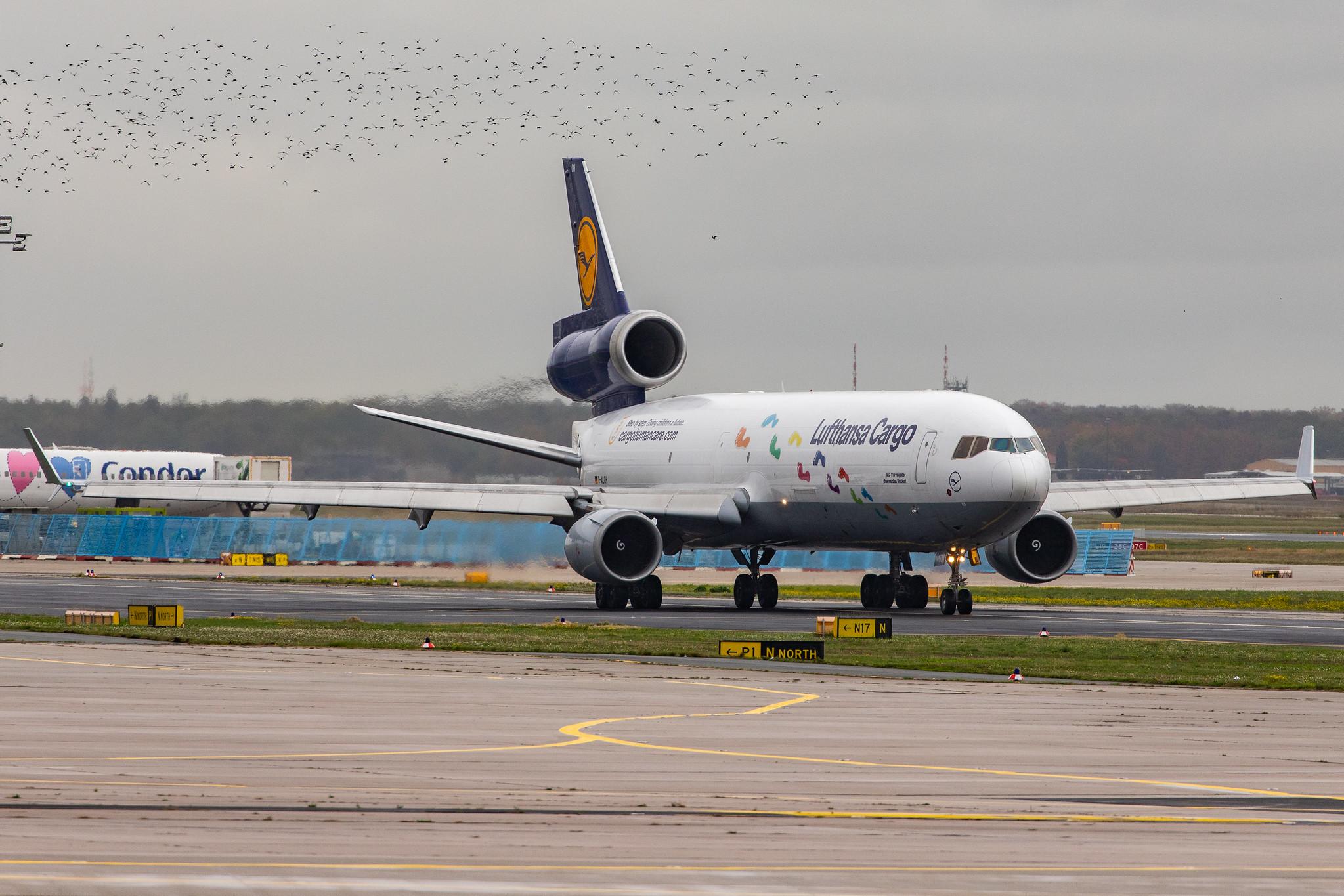 Frankfurt Airport: Lufthansa Cargo (/ GEC) |  McDonnell Douglas MD-11F MD11 | D-ALCH | MSN 48801