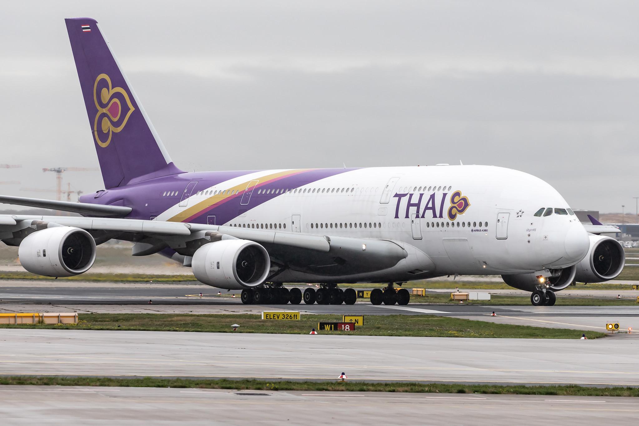 Frankfurt Airport: Thai Airways (TG / THA) |  Airbus A380-841 A388 | HS-TUB | MSN 093