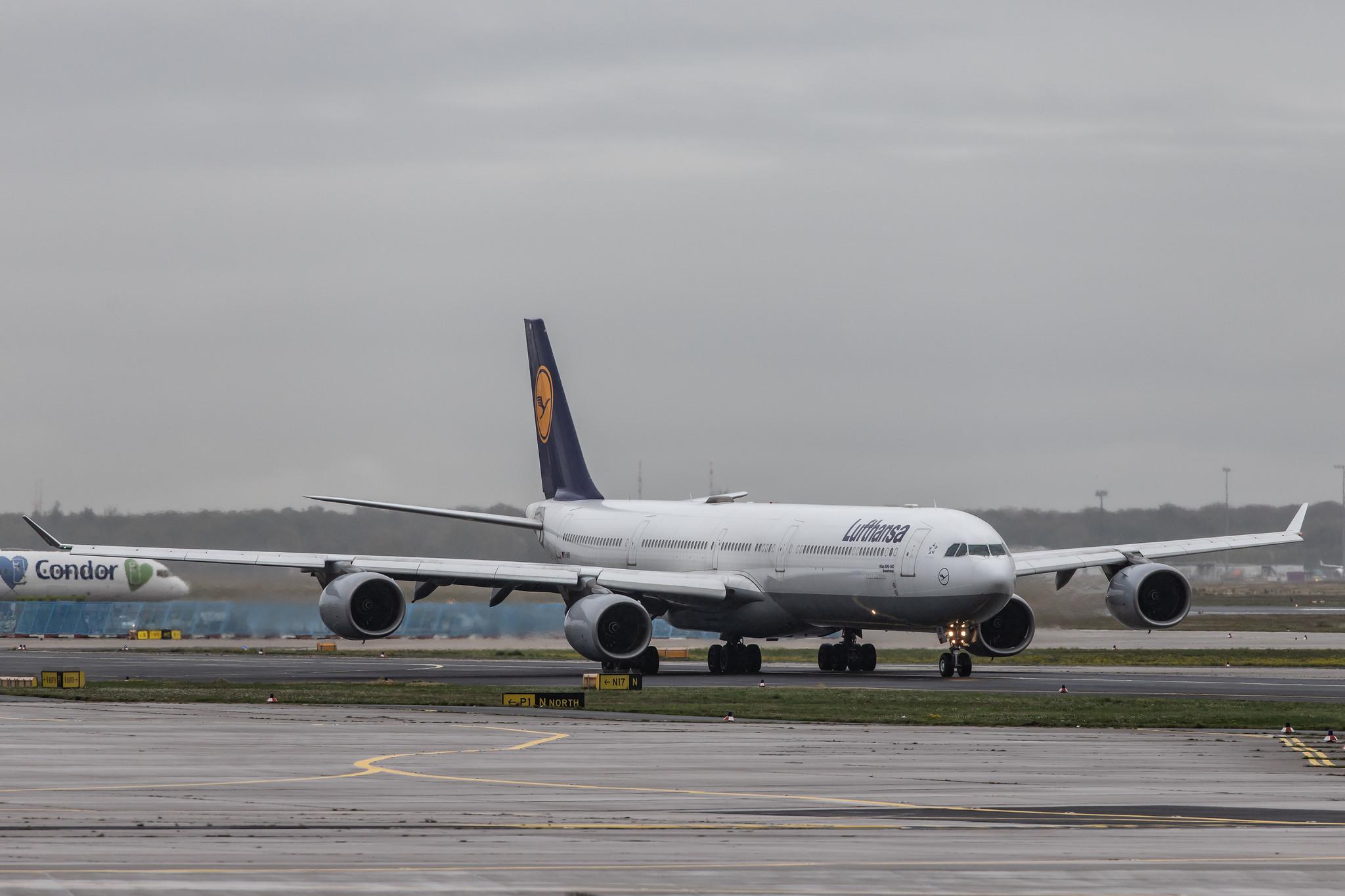 Frankfurt Airport: Lufthansa (LH / DLH) |  Airbus A340-642 A346 | D-AIHB | MSN 0517
