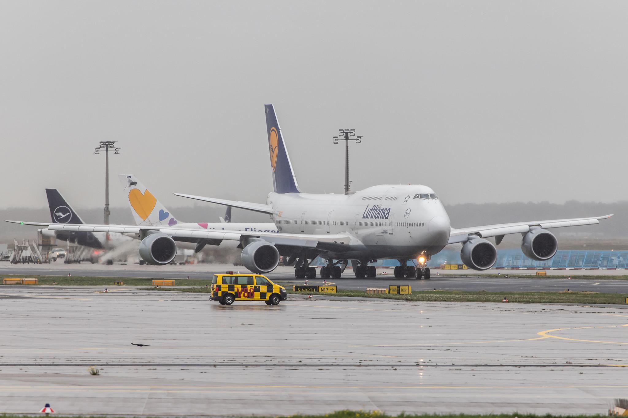 Frankfurt Airport: Lufthansa (LH / DLH) |  Boeing 747-830 B748 | D-ABYP | MSN 37839