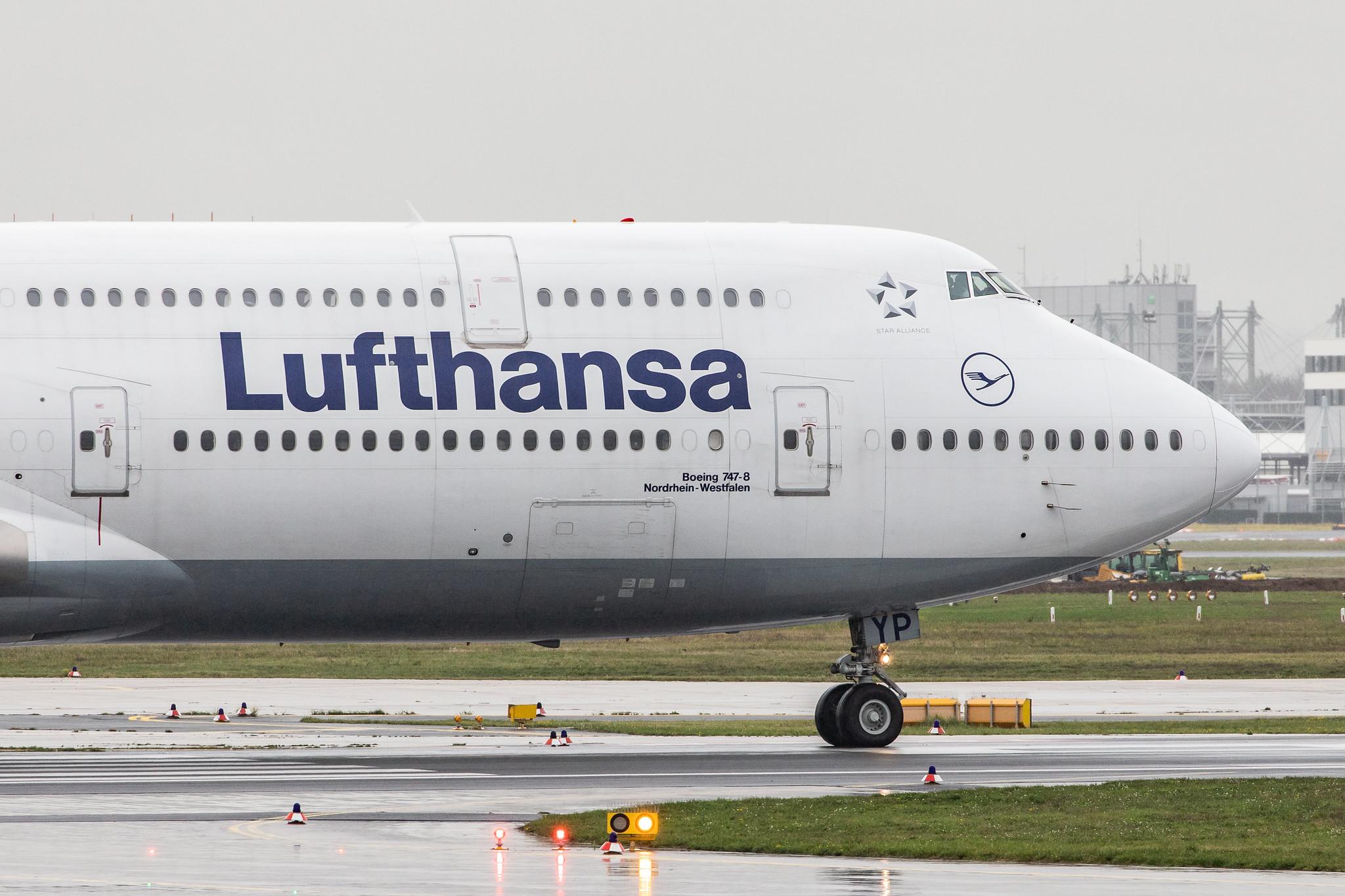 Frankfurt Airport: Lufthansa (LH / DLH) |  Boeing 747-830 B748 | D-ABYP | MSN 37839