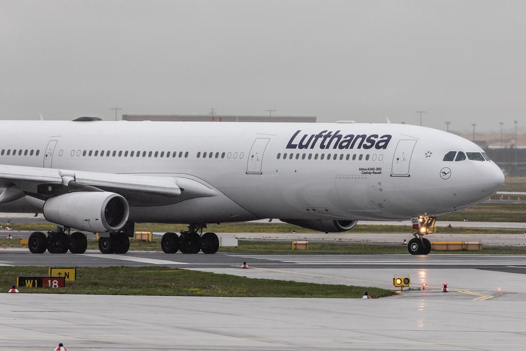 Frankfurt Airport: Lufthansa (LH / DLH) |  Airbus A340-313 A343 | D-AIGU | MSN 0321