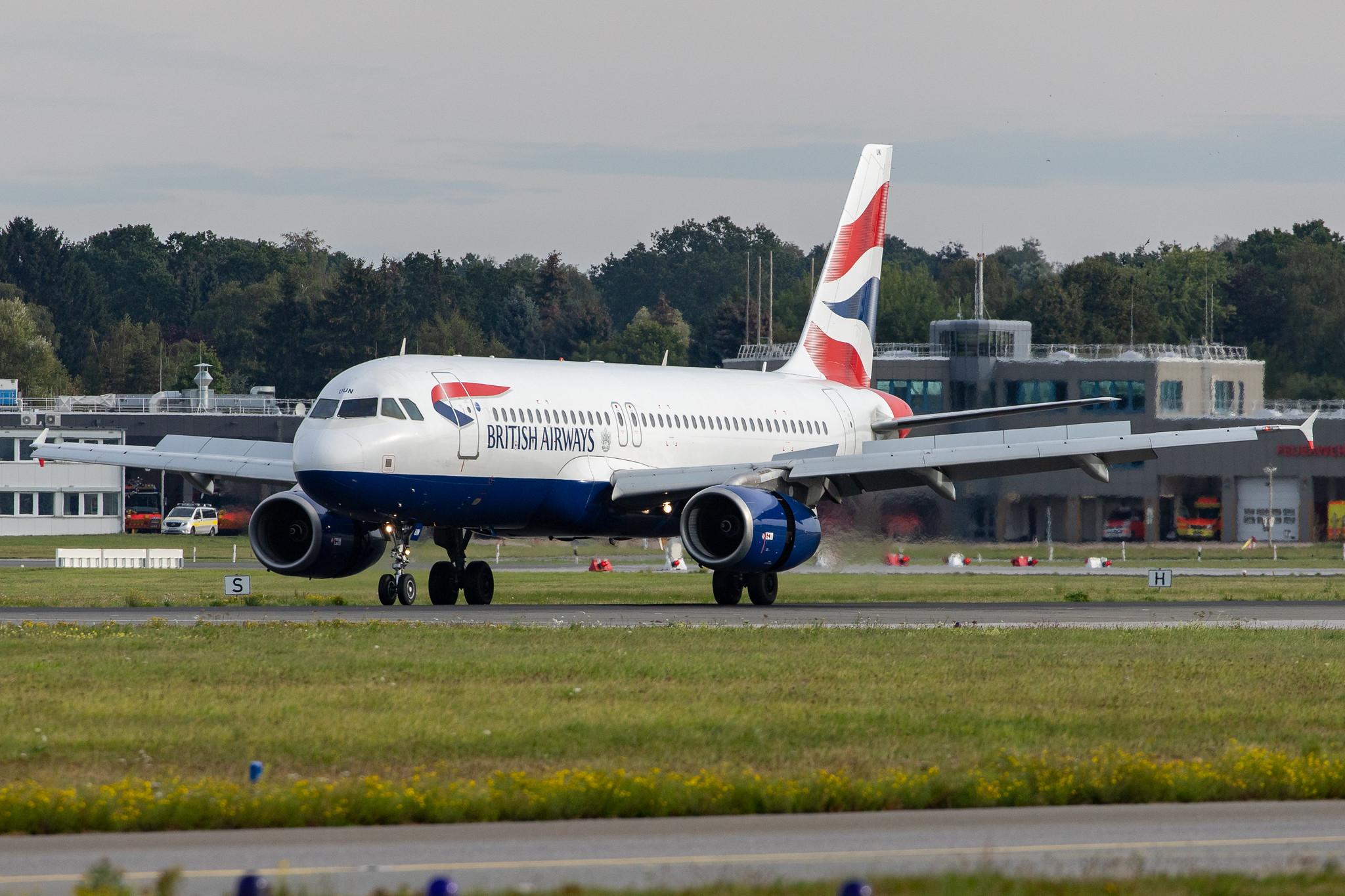 Hamburg Airport: British Airways (BA / BAW) |  Airbus A320-232 A320 | G-EUUN | MSN 1910