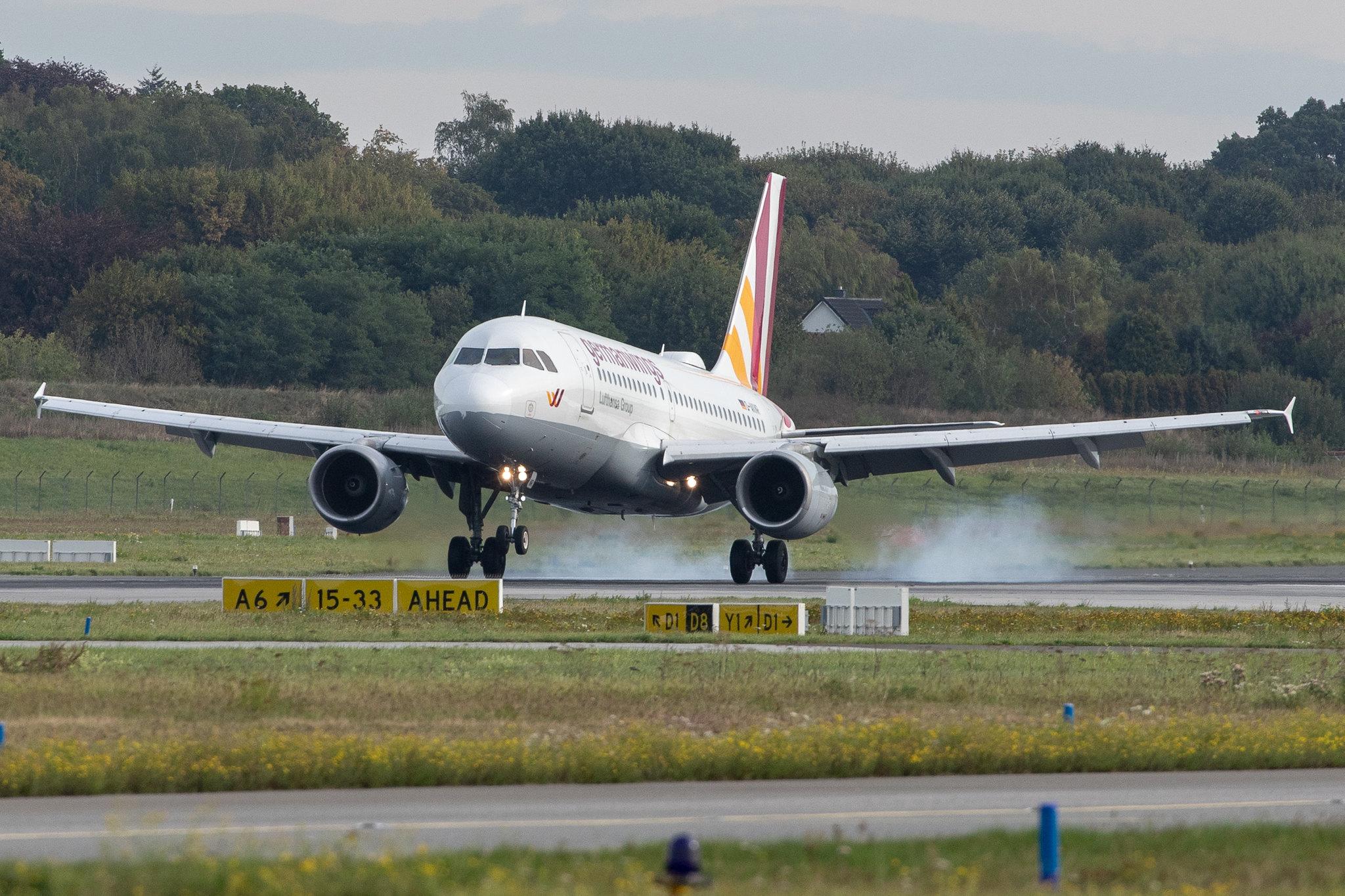 Hamburg Airport: Eurowings (EW / EWG) | Operator: Germanwings |  Airbus A319-112 A319 | D-AKNR | MSN 1209