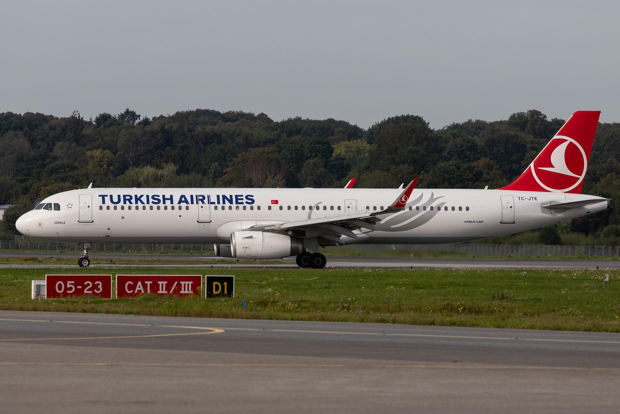 Hamburg Airport: Turkish Airlines (TK / THY) |  Livery: #PinkCap Livery |  Airbus A321-231 A321 | TC-JTK | MSN 7146
