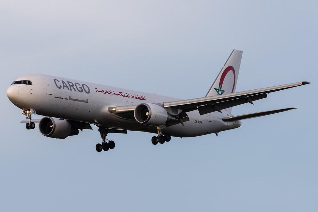 Frankfurt Airport: Royal Air Maroc Cargo (AT / RAM) | Operator: Royal Air Maroc |  Boeing 767-343(ER)(BCF) B763 | CN-ROW | MSN 30008