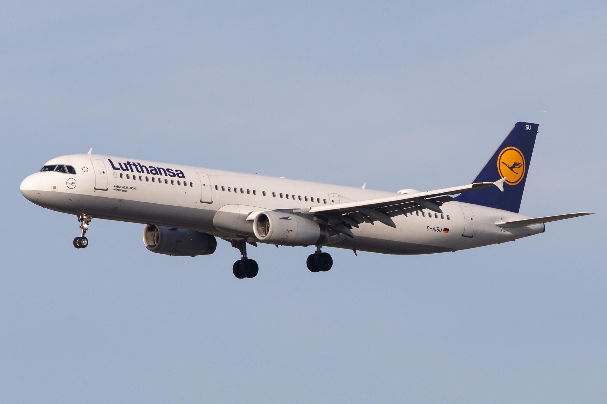 Frankfurt Airport: Lufthansa (LH / DLH) |  Airbus A321-231 A321 | D-AISU | MSN 4016