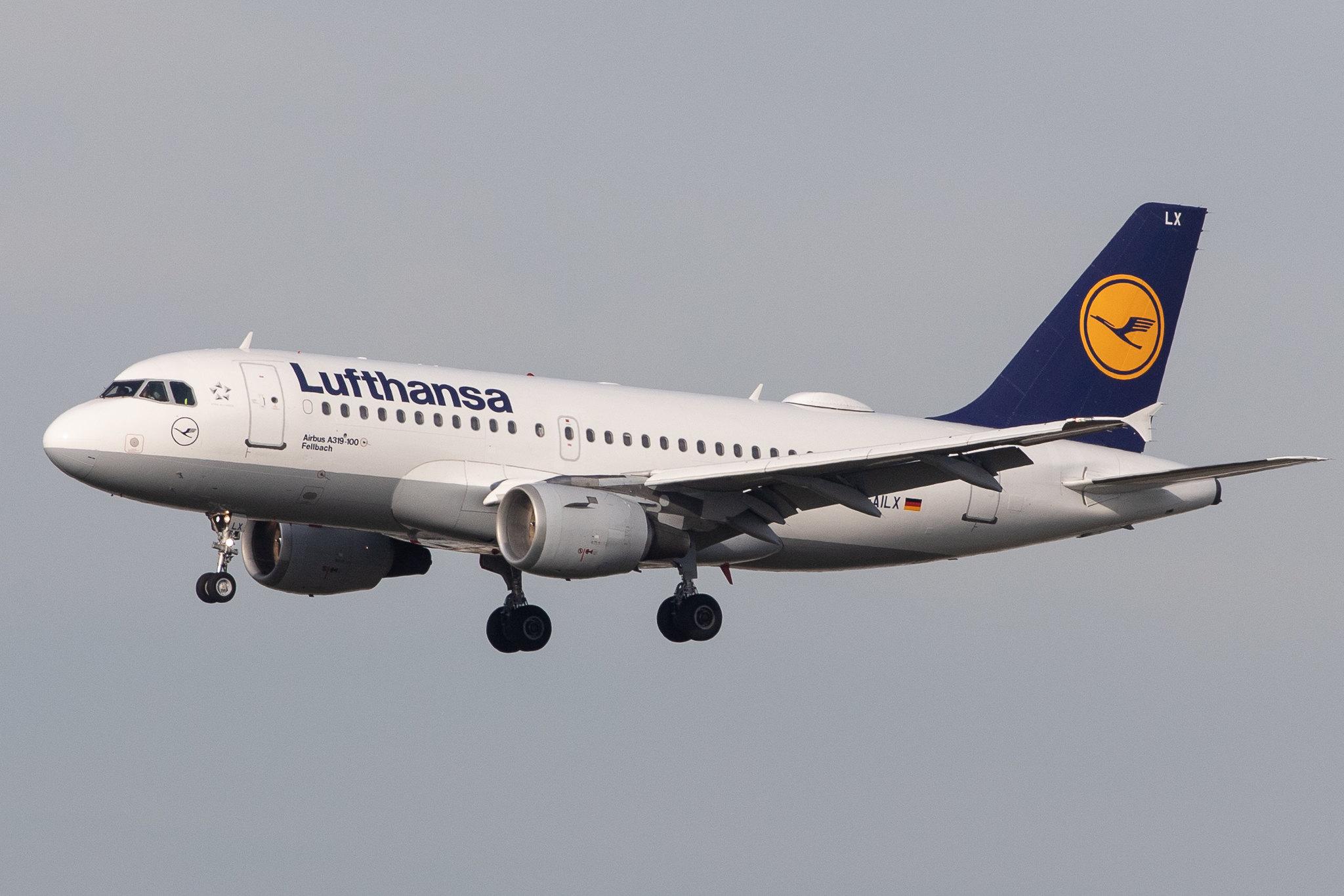 Frankfurt Airport: Lufthansa (LH / DLH) |  Airbus A319-114 A319 | D-AILX | MSN 0860