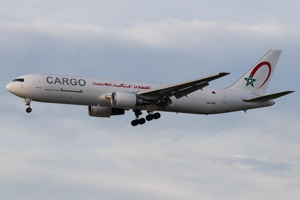 Frankfurt Airport: Royal Air Maroc Cargo (AT / RAM) | Operator: Royal Air Maroc |  Boeing 767-343(ER)(BCF) B763 | CN-ROW | MSN 30008