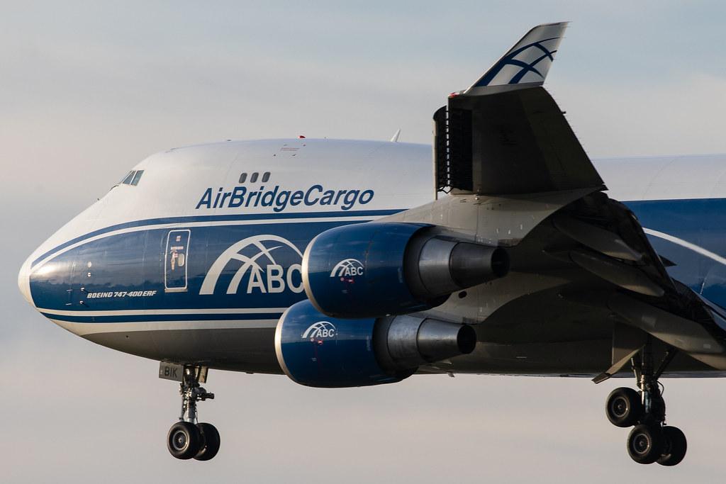 Frankfurt Airport: AirBridgeCargo (RU / ABW) | Operator: AirBridgeCargo Airlines |  Boeing 747-46NF(ER) B744 | VP-BIK | MSN  35421