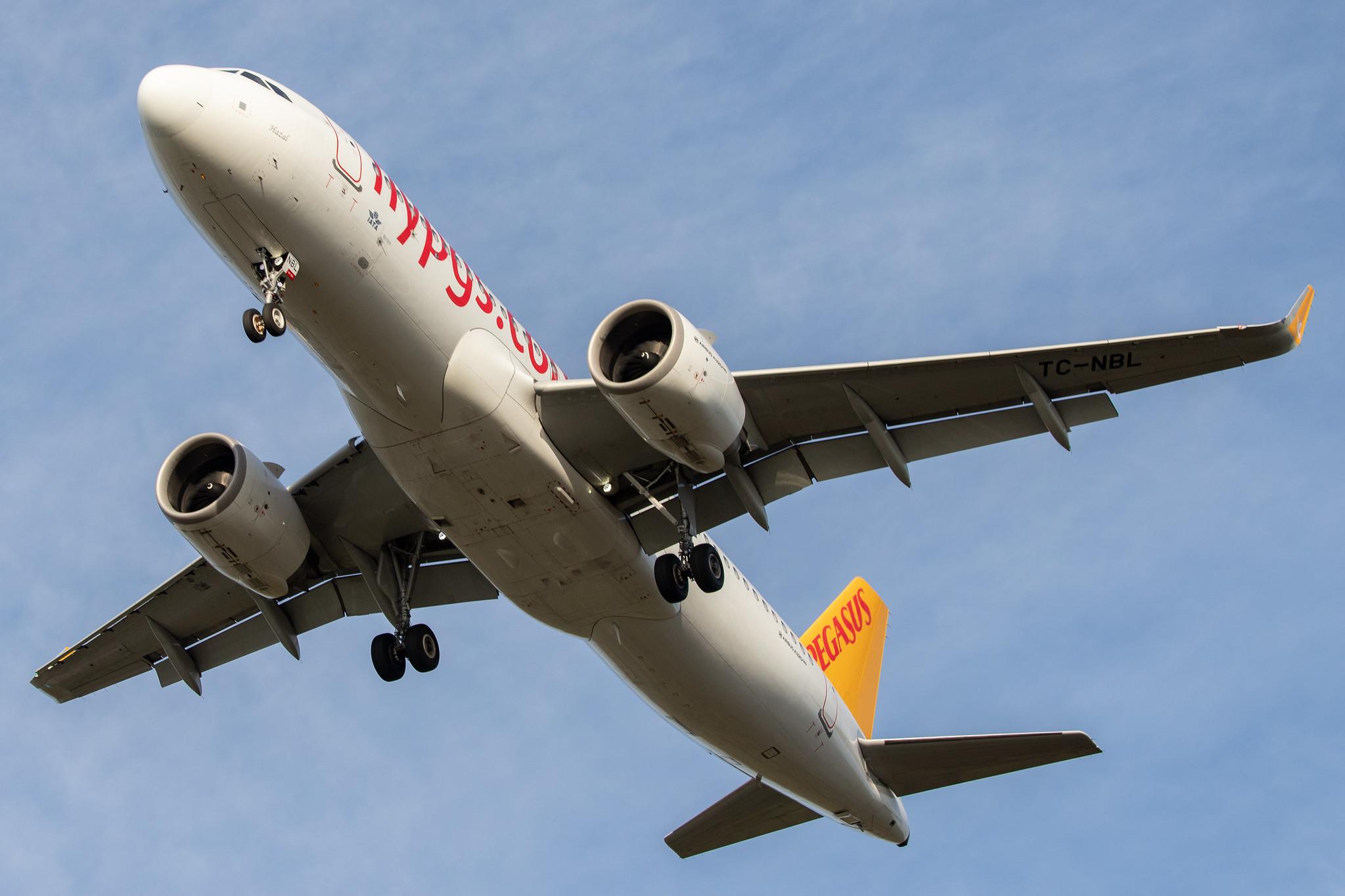 Frankfurt Airport: Pegasus Airlines (PC / PGT) |  Airbus A320-251N A20N | TC-NBL | MSN 7850