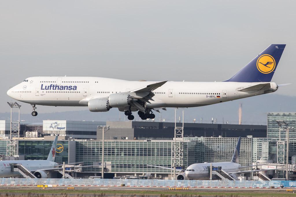 Frankfurt Airport: Lufthansa (LH / DLH) |  Boeing 747-830 B748 | D-ABYL | MSN 37836