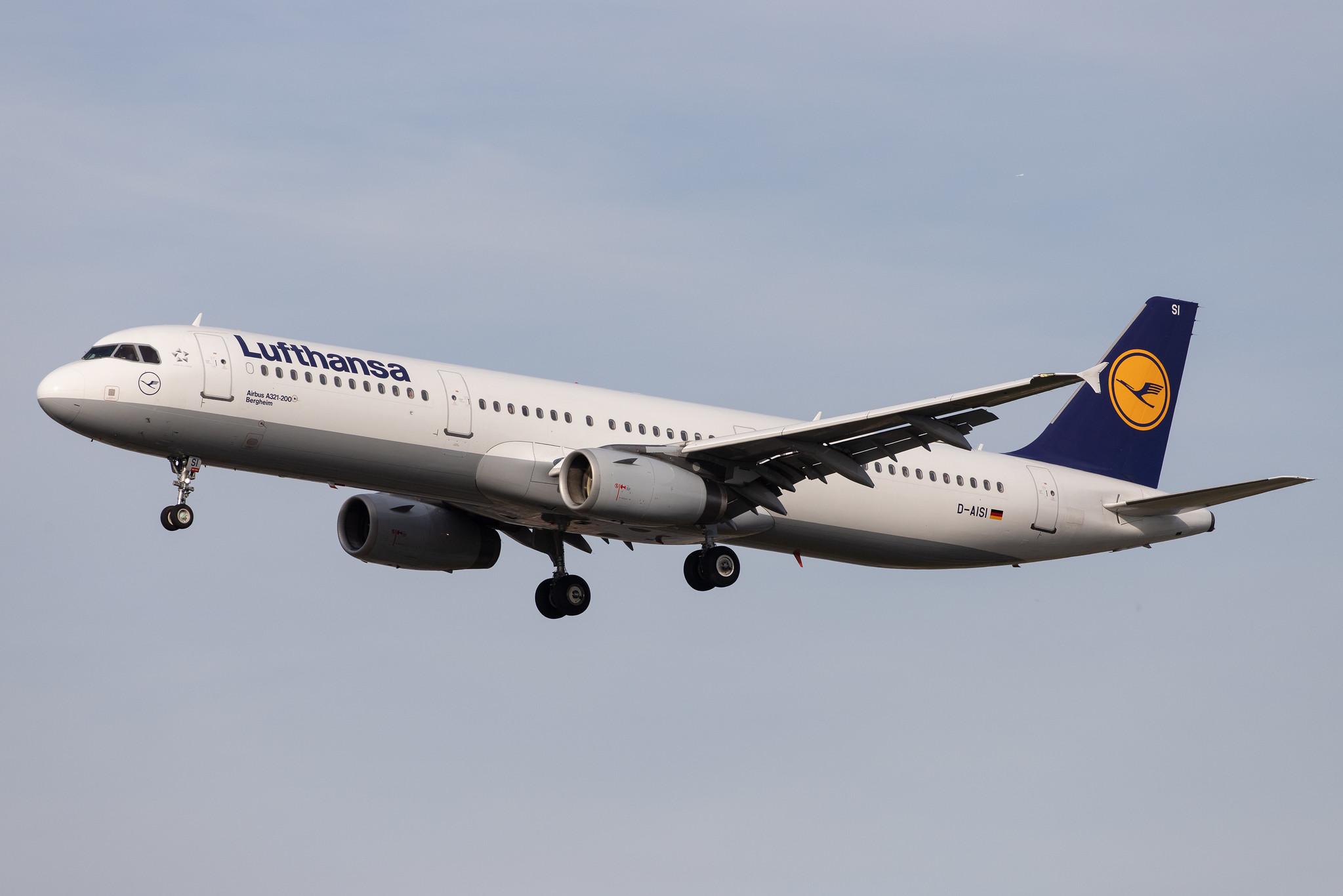 Frankfurt Airport: Lufthansa (LH / DLH) |  Airbus A321-231 A321 | D-AISI | MSN 3339