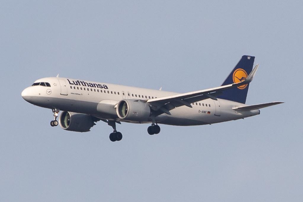 Frankfurt Airport: Lufthansa (LH / DLH) |  Airbus A320-271N A20N | D-AINF | MSN 7577