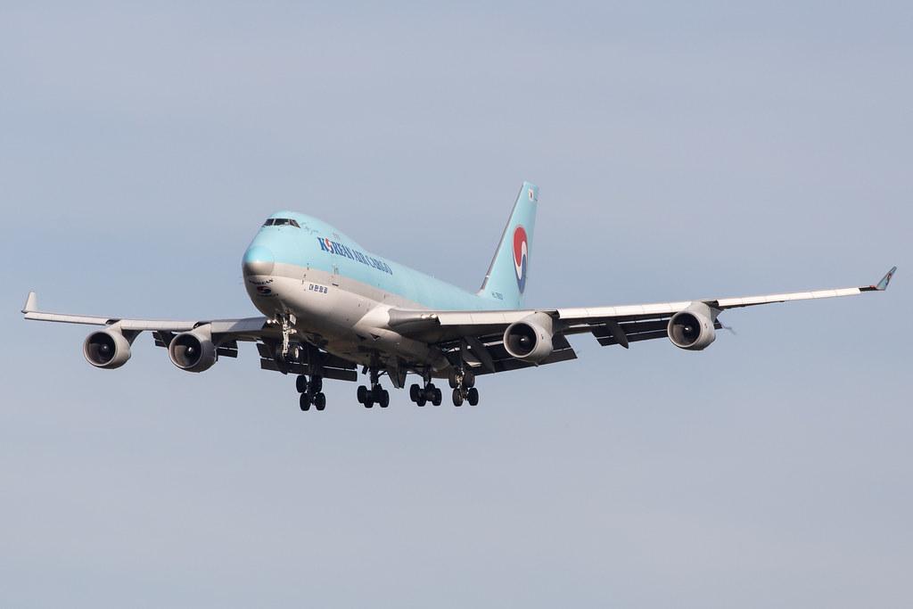 Frankfurt Airport: Korean Air Cargo (KE / KAL) | Operator: Korean Air |  Boeing 747-4B5F(ER) B744 | HL7603 | MSN 34302