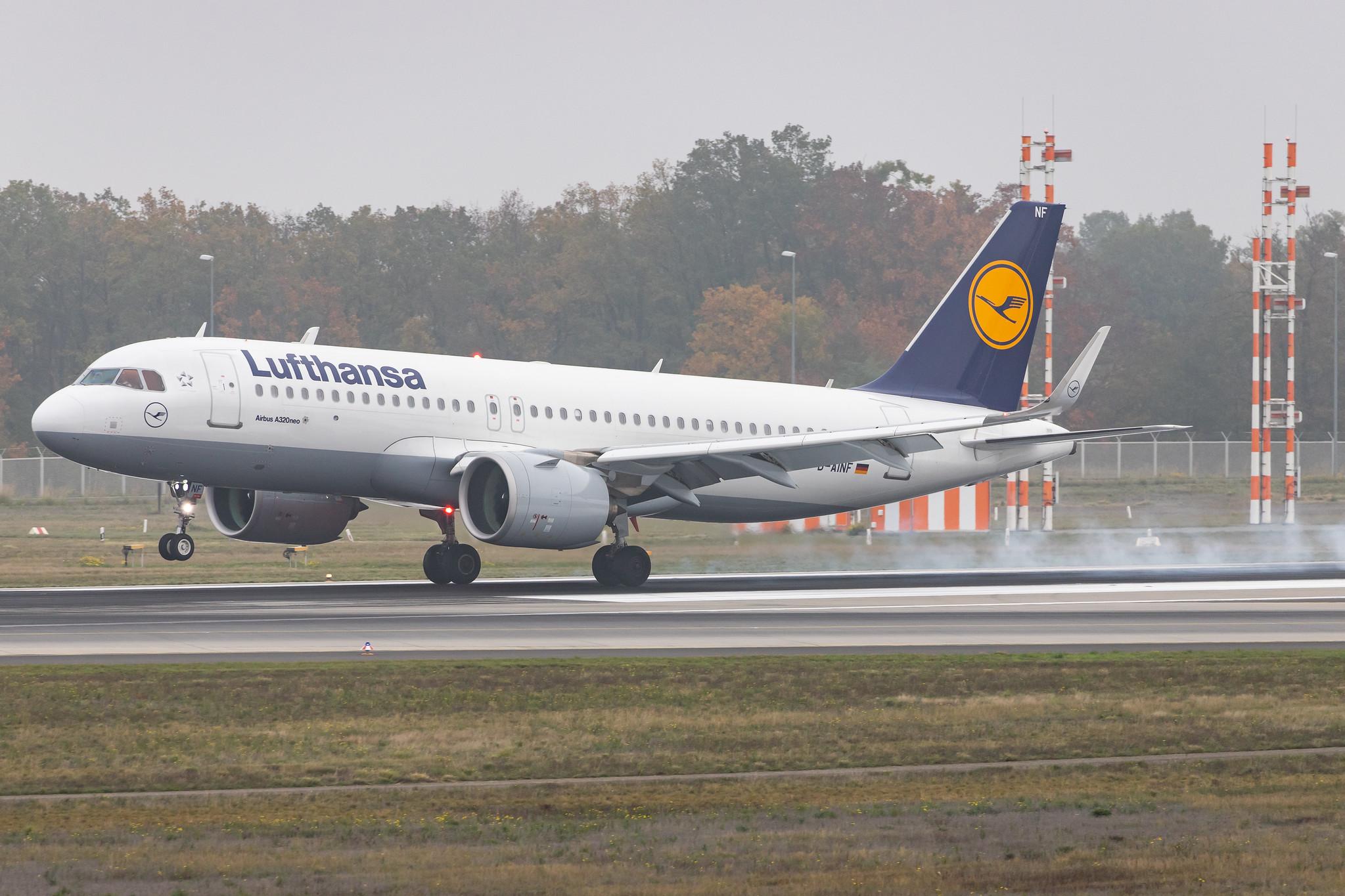 Frankfurt Airport: Lufthansa (LH / DLH) |  Airbus A320-271N A20N | D-AINF | MSN 7577