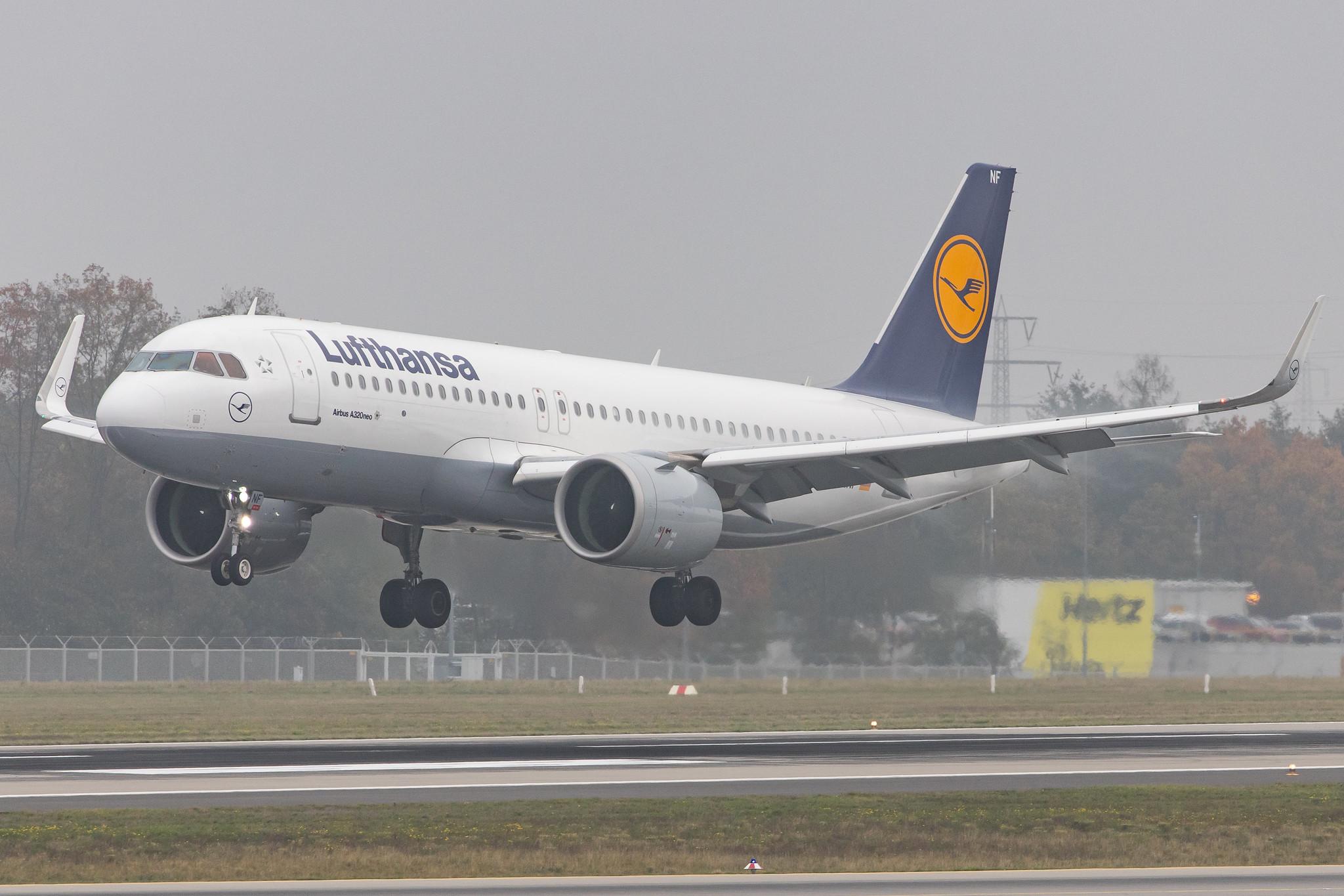 Frankfurt Airport: Lufthansa (LH / DLH) |  Airbus A320-271N A20N | D-AINF | MSN 7577