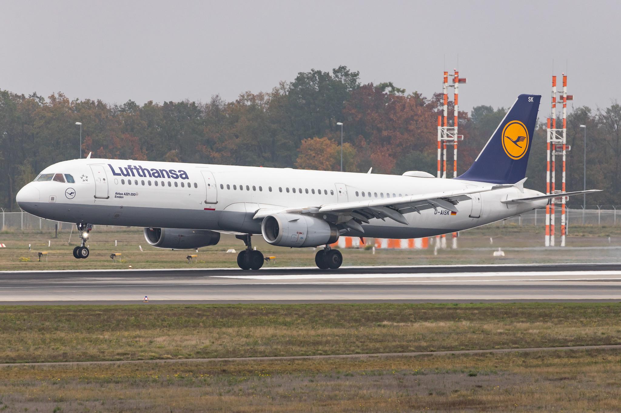 Frankfurt Airport: Lufthansa (LH / DLH) |  Airbus A321-231 A321 | D-AISK | MSN 3387