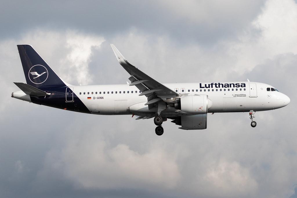 Hamburg Airport: Lufthansa (LH / DLH) |  Airbus A320-271N A20N | D-AINN | MSN 8491