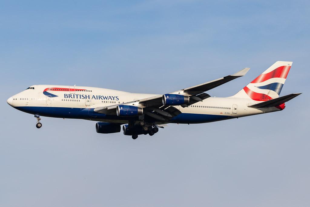 London Heathrow Airport: British Airways (BA / BAW) |  Boeing 747-436 B744 | G-CIVJ | MSN 25817