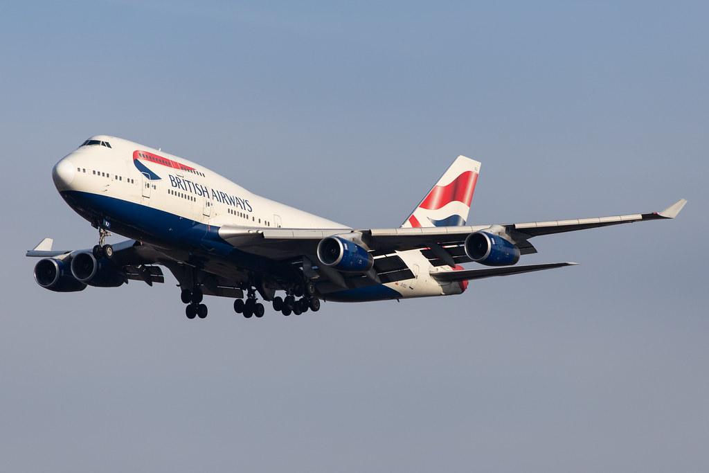 London Heathrow Airport: British Airways (BA / BAW) |  Boeing 747-436 B744 | G-CIVJ | MSN 25817