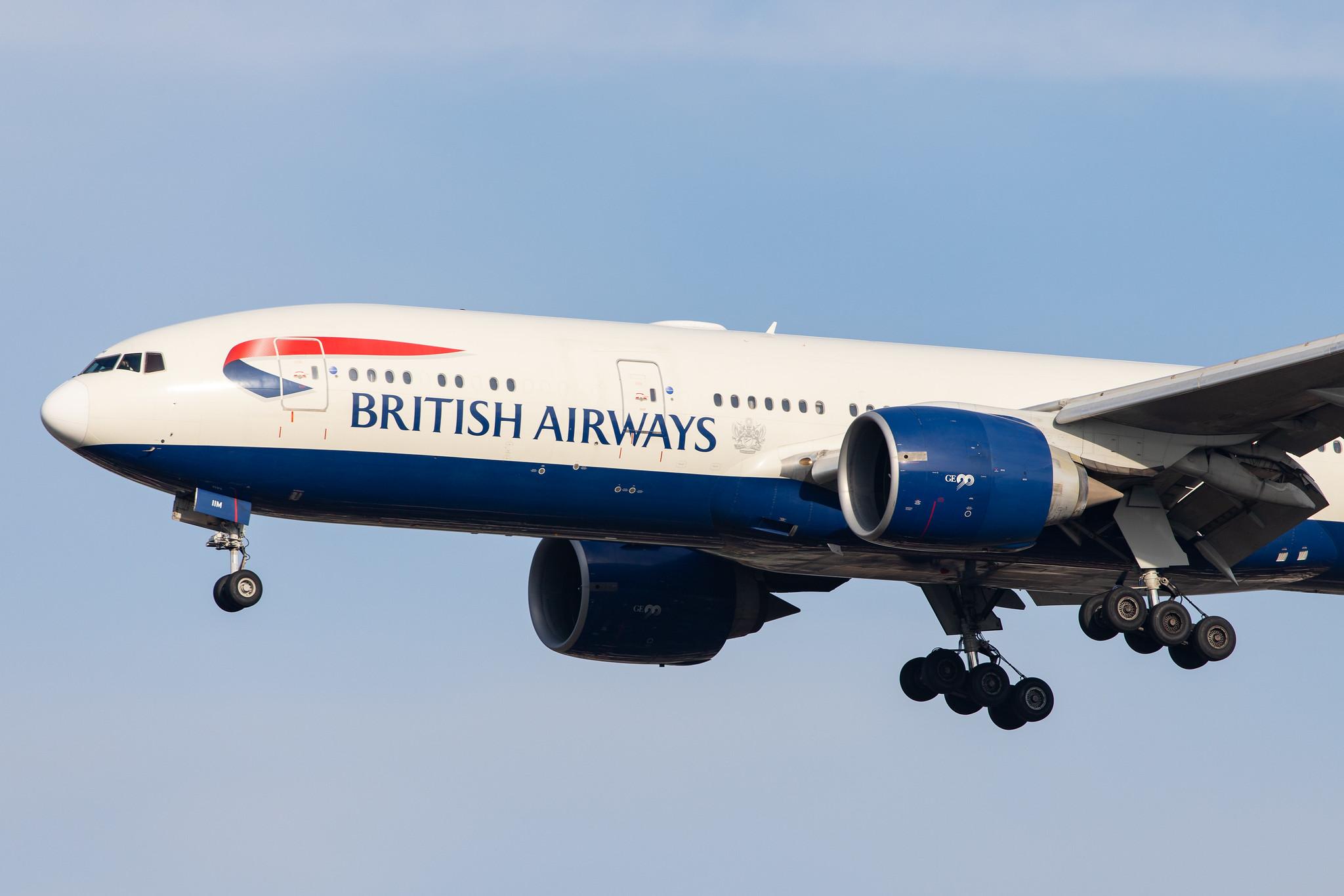 London Heathrow Airport: British Airways (BA / BAW) |  Boeing 777-236(ER) B772 | G-VIIM | MSN 28841