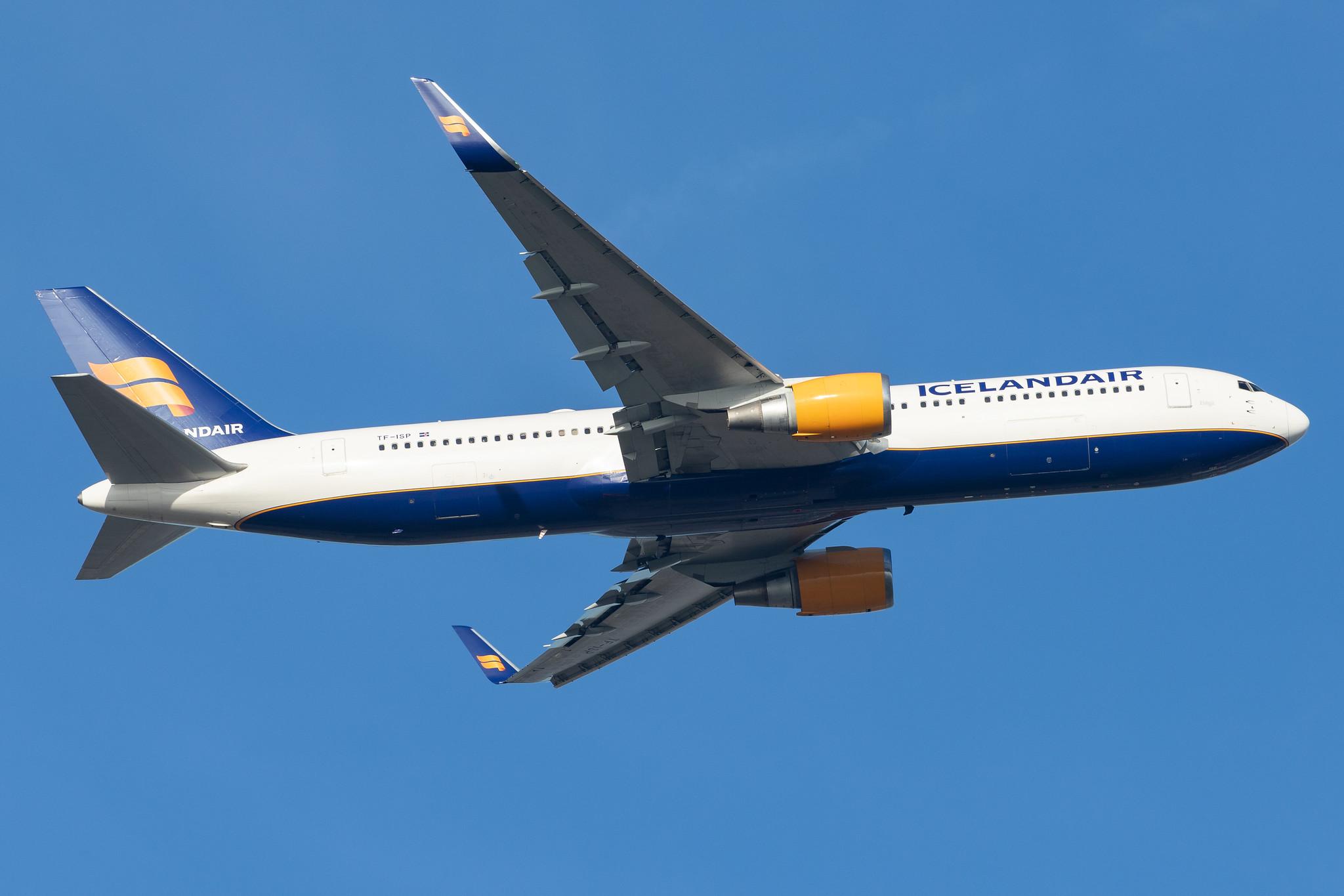 London Heathrow Airport: Icelandair (FI / ICE) |  Boeing 767-319(ER) B763 | TF-ISP | MSN 26971