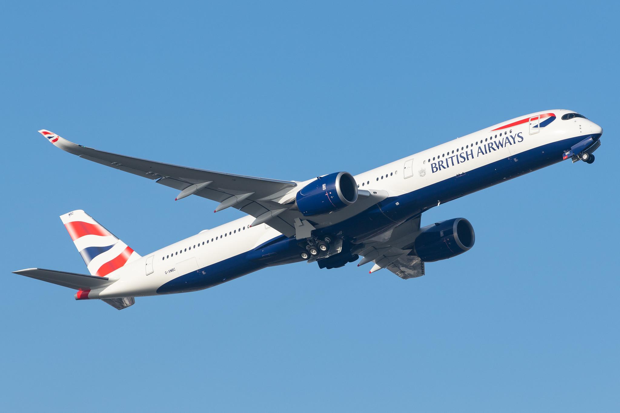 London Heathrow Airport: British Airways (BA / BAW) |  Airbus A350-1041 A35K | G-XWBC | MSN 362