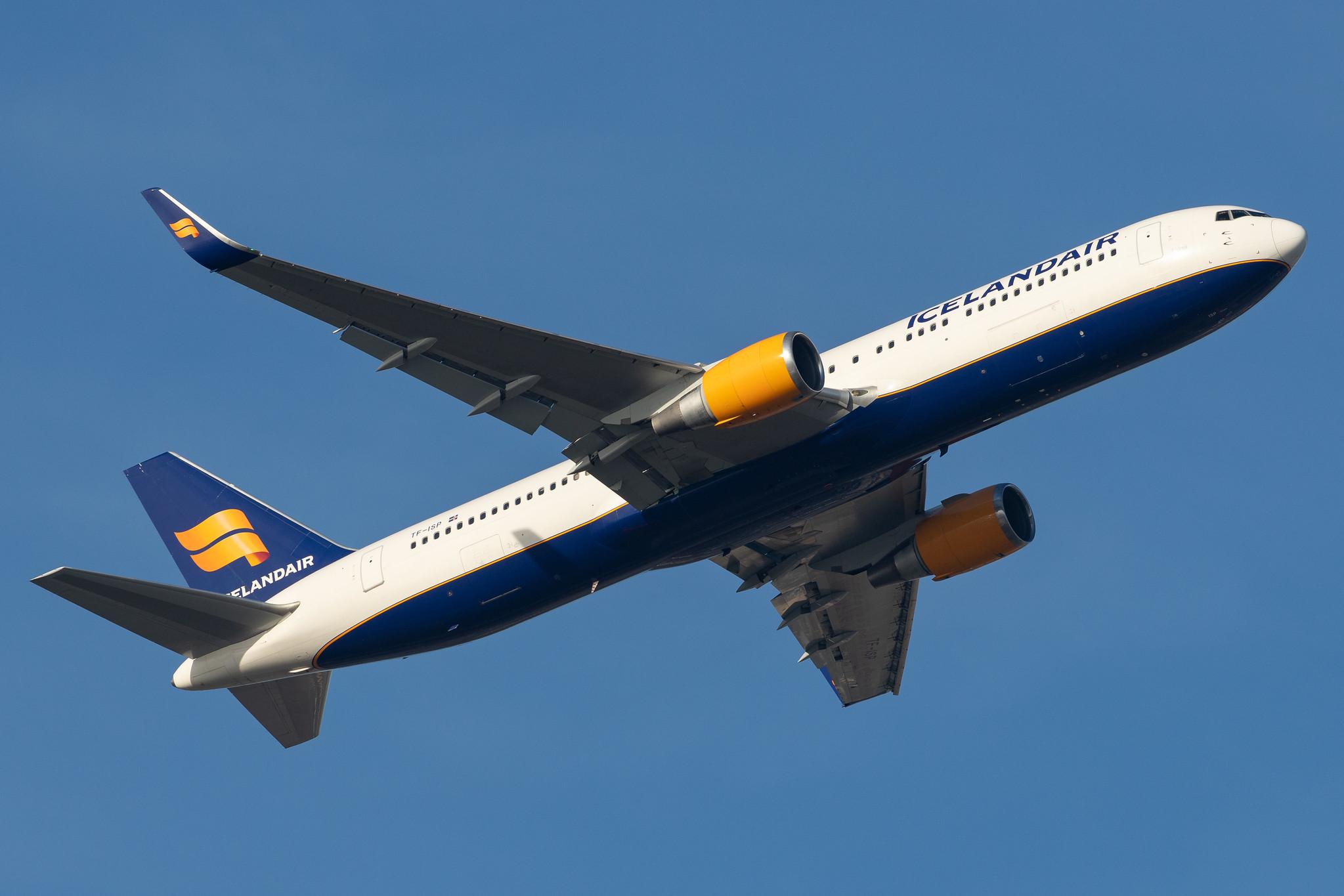 London Heathrow Airport: Icelandair (FI / ICE) |  Boeing 767-319(ER) B763 | TF-ISP | MSN 26971