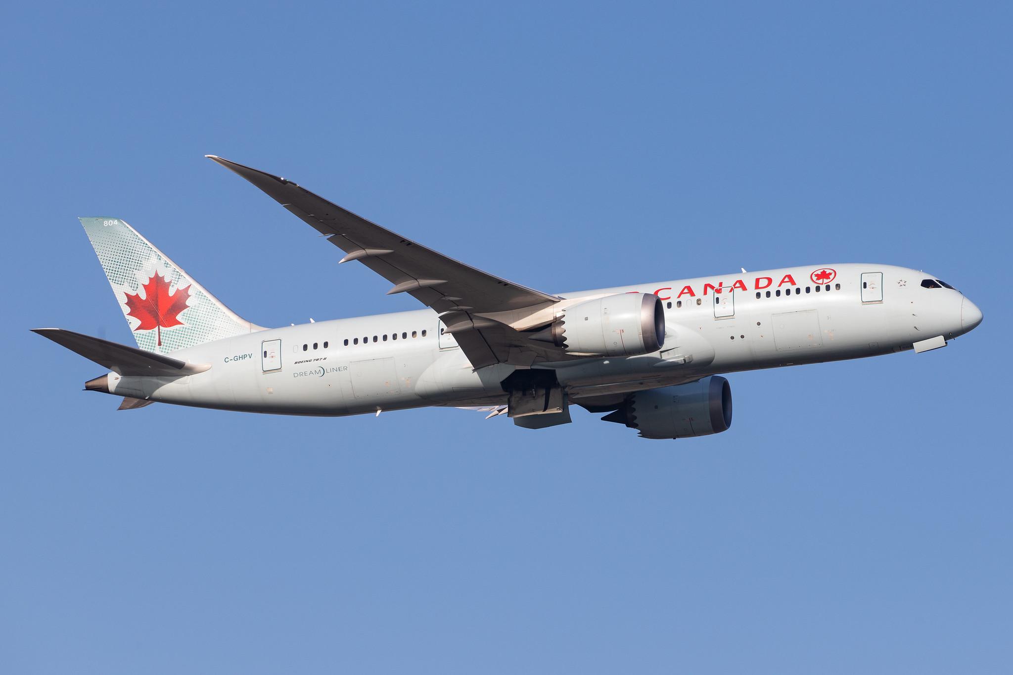 London Heathrow Airport: Air Canada (AC / ACA) |  Boeing 787-8 Dreamliner B788 | C-GHPV | MSN 35260