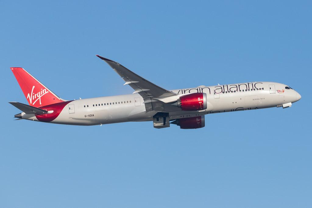London Heathrow Airport: Virgin Atlantic (VS / VIR) |  Boeing 787-9 Dreamliner B789 | G-VDIA | MSN 37975
