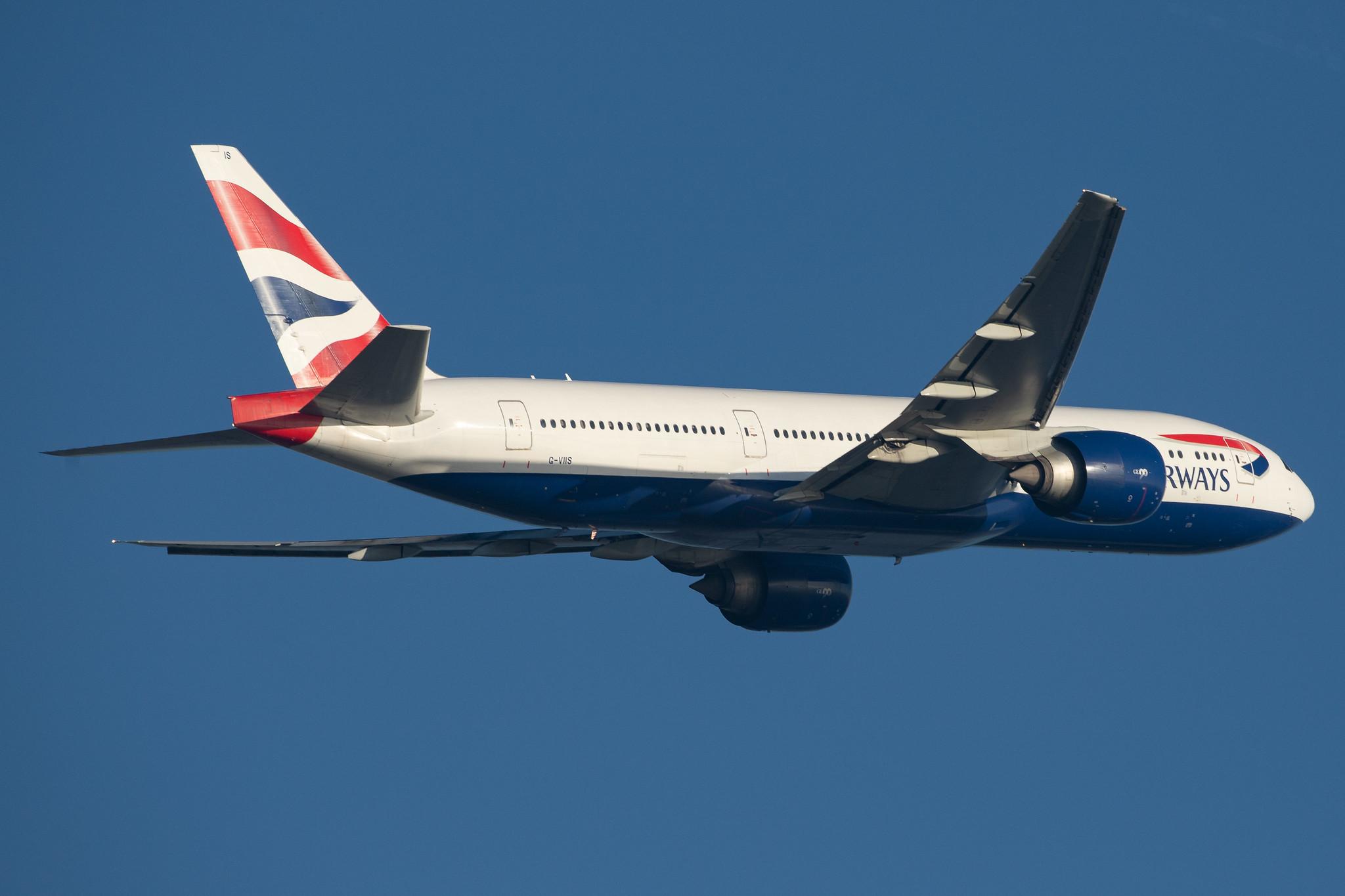 London Heathrow Airport: British Airways (BA / BAW) |  Boeing 777-236(ER) B772 | G-VIIS | MSN 29323