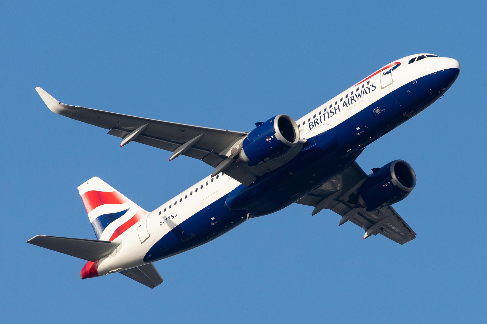 London Heathrow Airport: British Airways (BA / BAW) |  Airbus A320-251N A20N | G-TTNJ | MSN 8772