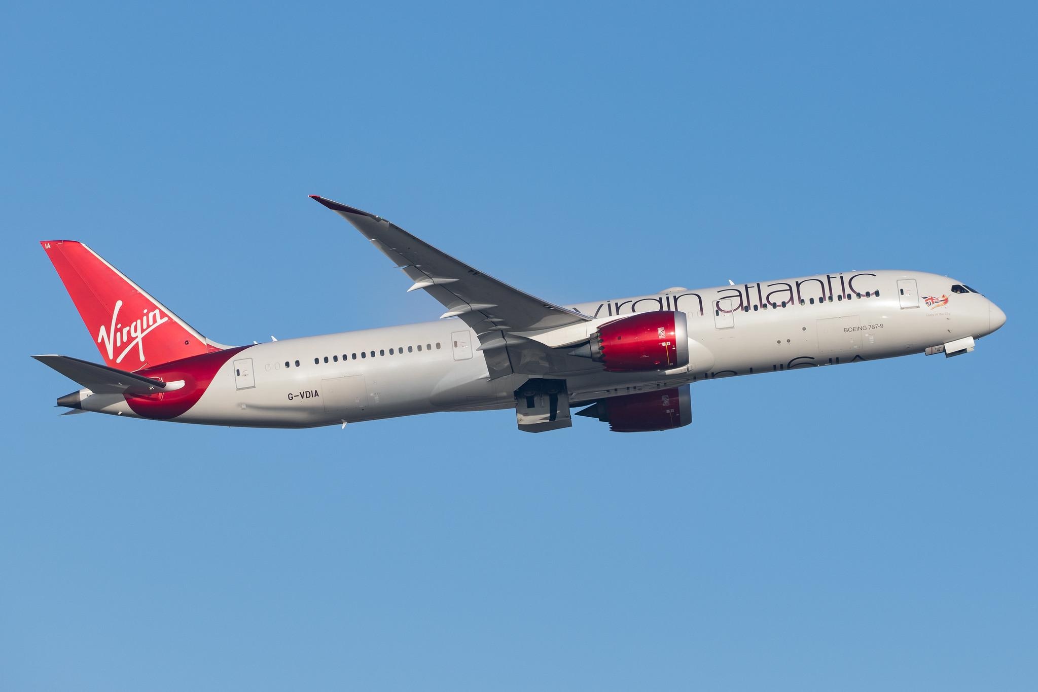 London Heathrow Airport: Virgin Atlantic (VS / VIR) |  Boeing 787-9 Dreamliner B789 | G-VDIA | MSN 37975