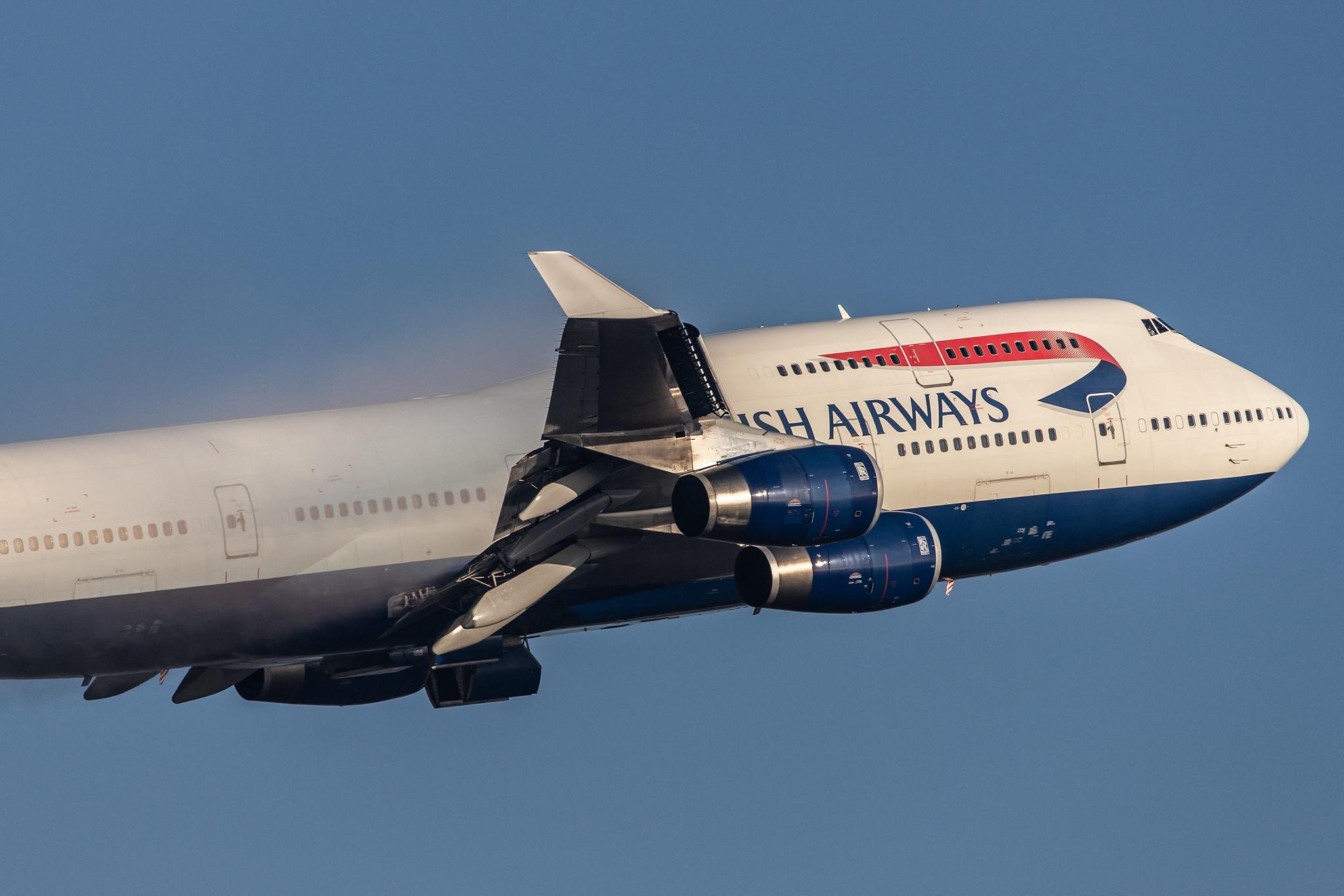 London Heathrow Airport: British Airways (BA / BAW) |  Boeing 747-436 B744 | G-CIVU | MSN 25810