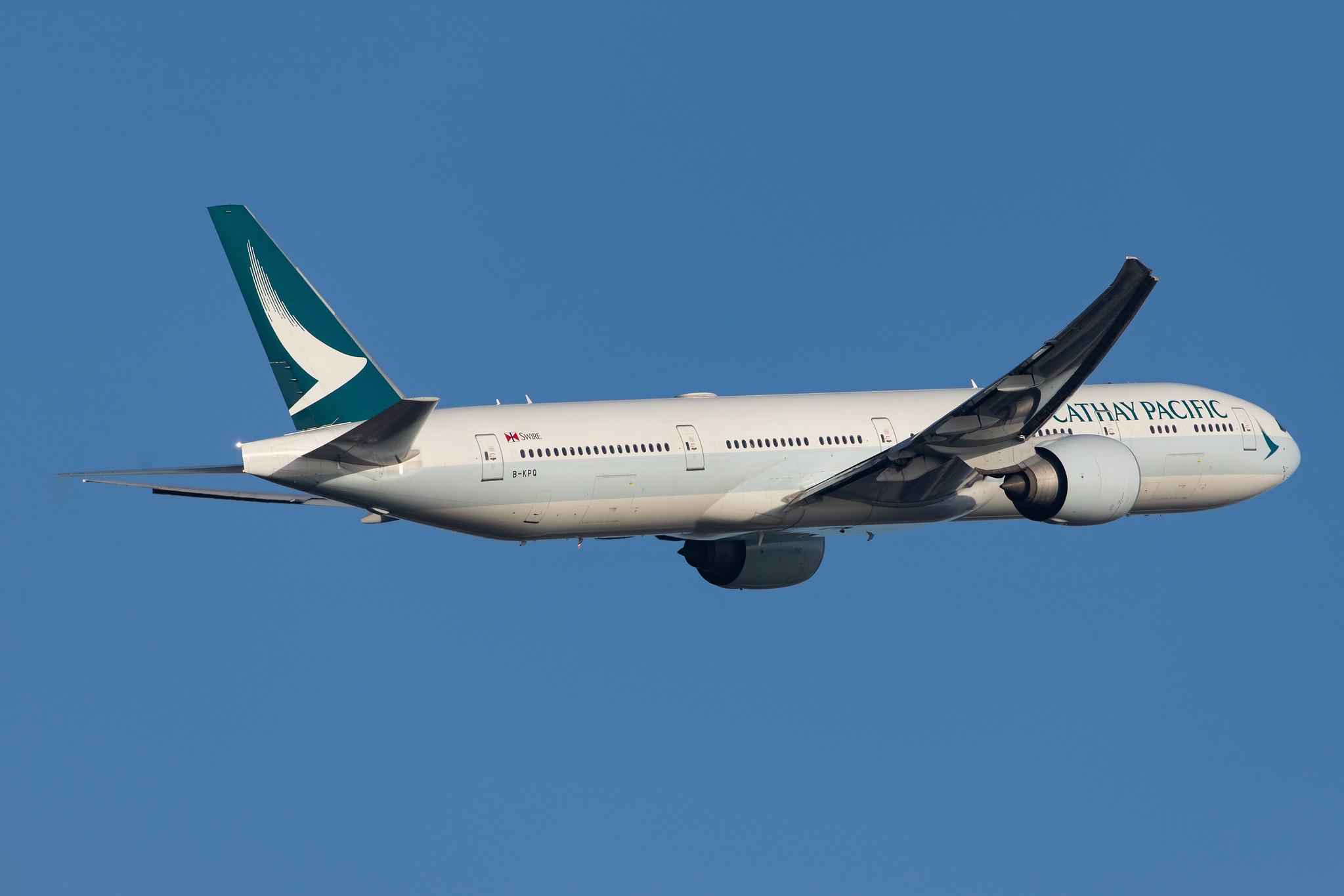 London Heathrow Airport: Cathay Pacific (CX / CPA) |  Boeing 777-367(ER) B77W | B-KPQ | MSN 36162