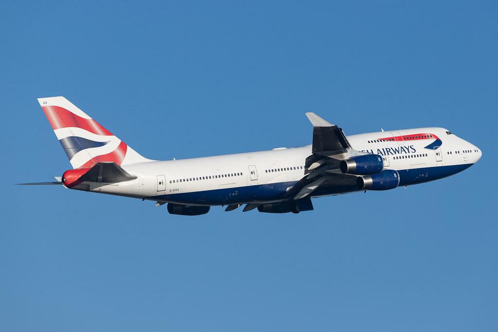 London Heathrow Airport: British Airways (BA / BAW) |  Boeing 747-436 B744 | G-CIVX | MSN 28852