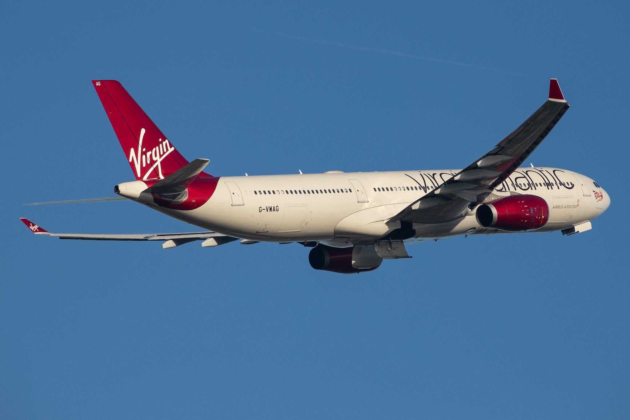London Heathrow Airport: Virgin Atlantic (VS / VIR) |  Airbus A330-343 A333 | G-VWAG | MSN 1341