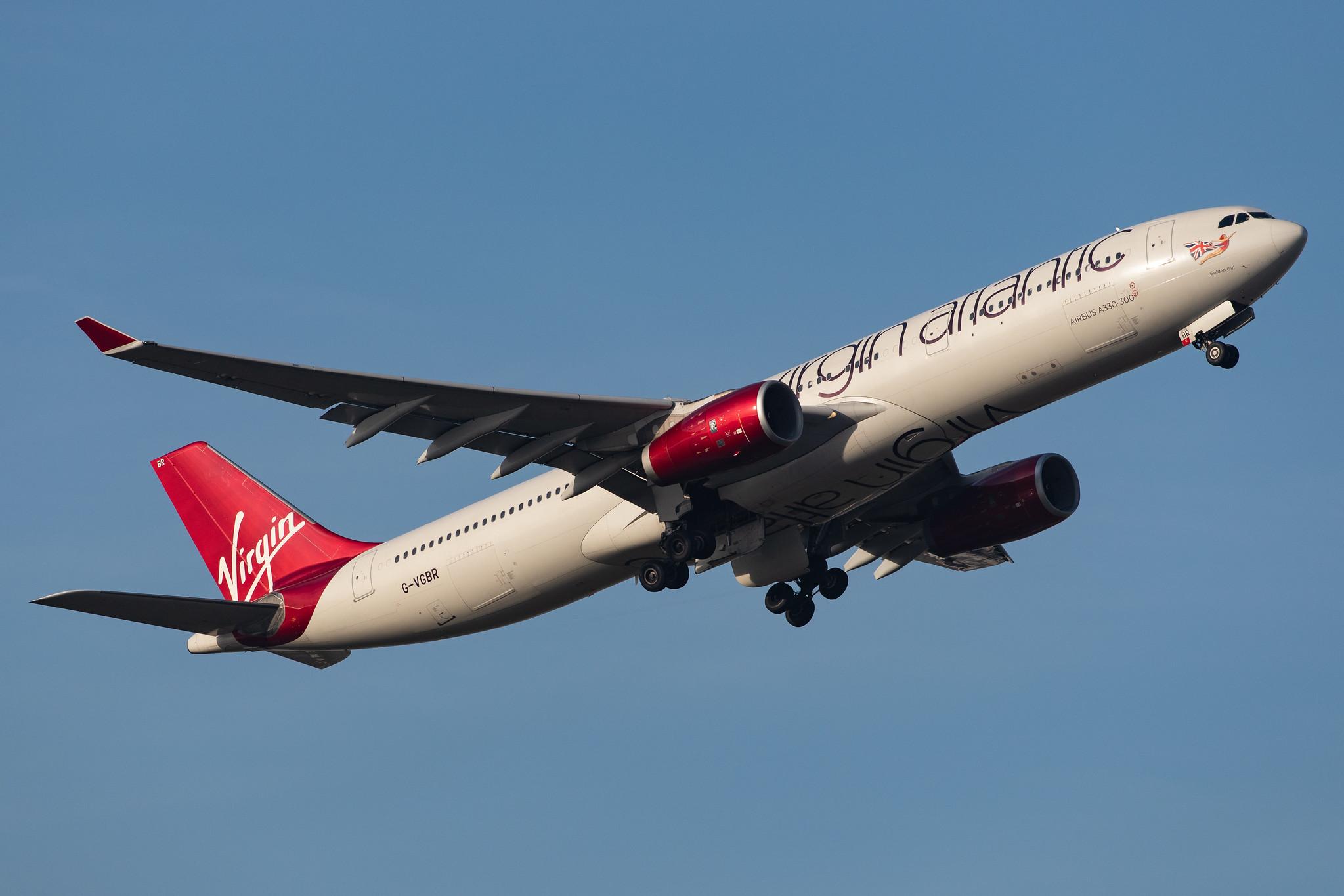London Heathrow Airport: Virgin Atlantic (VS / VIR) |  Airbus A330-343 A333 | G-VGBR | MSN 1329