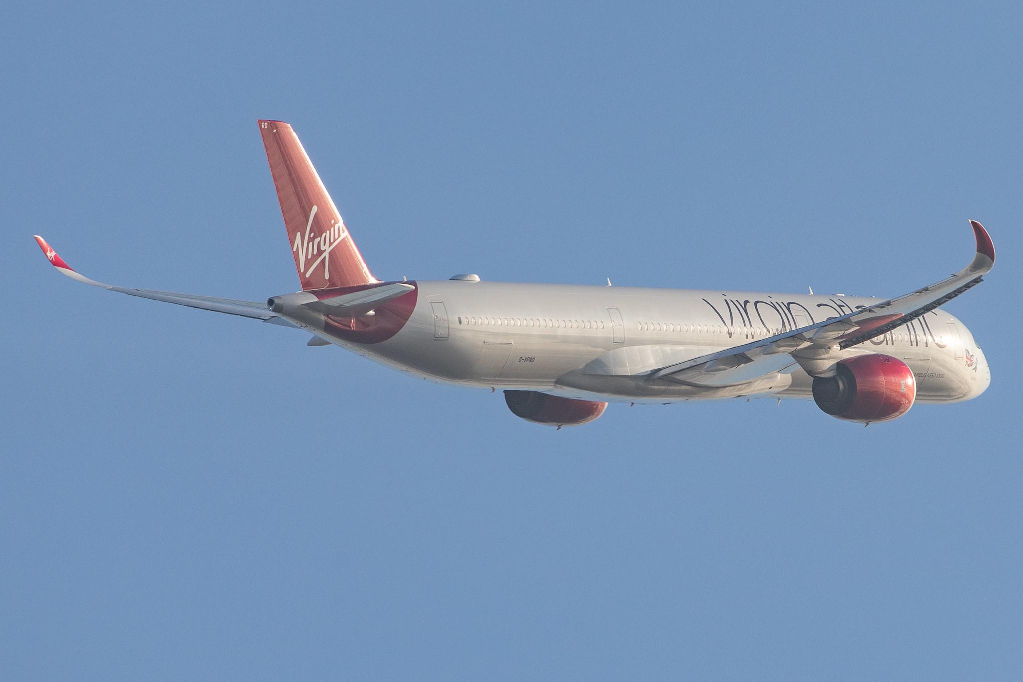London Heathrow Airport: Virgin Atlantic (VS / VIR) |  Airbus A350-1041 A35K | G-VPRD | MSN 319