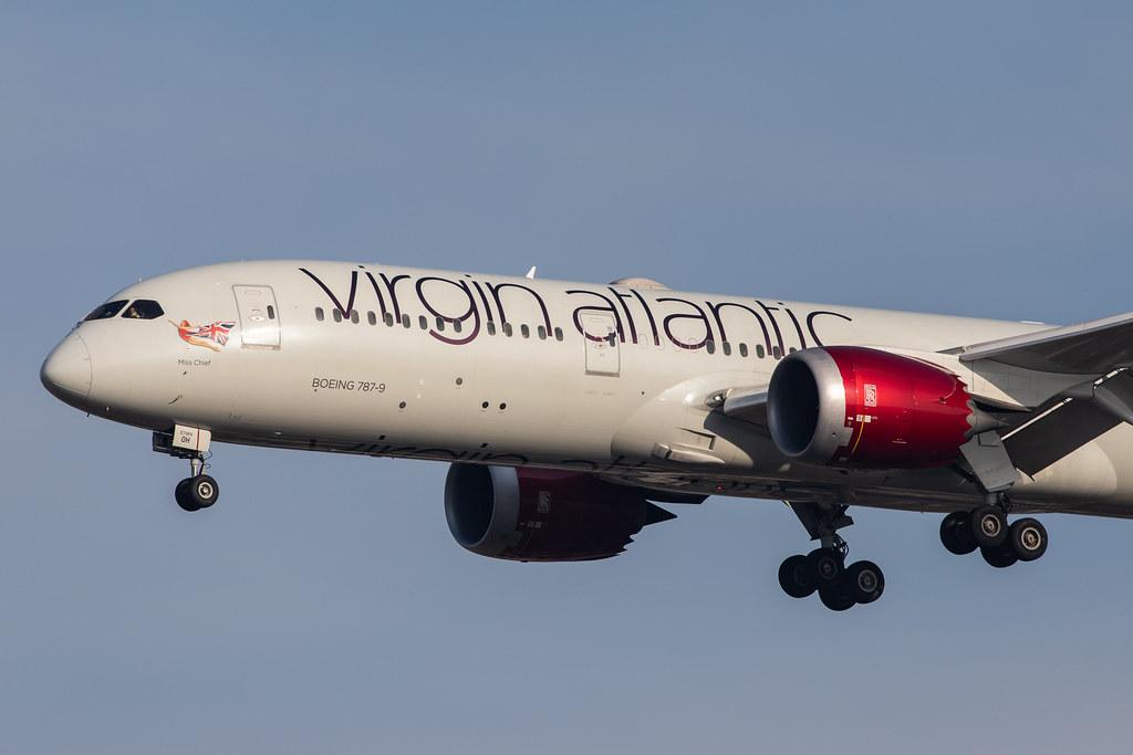 London Heathrow Airport: Virgin Atlantic (VS / VIR) |  Boeing 787-9 Dreamliner B789 | G-VOOH | MSN 37968