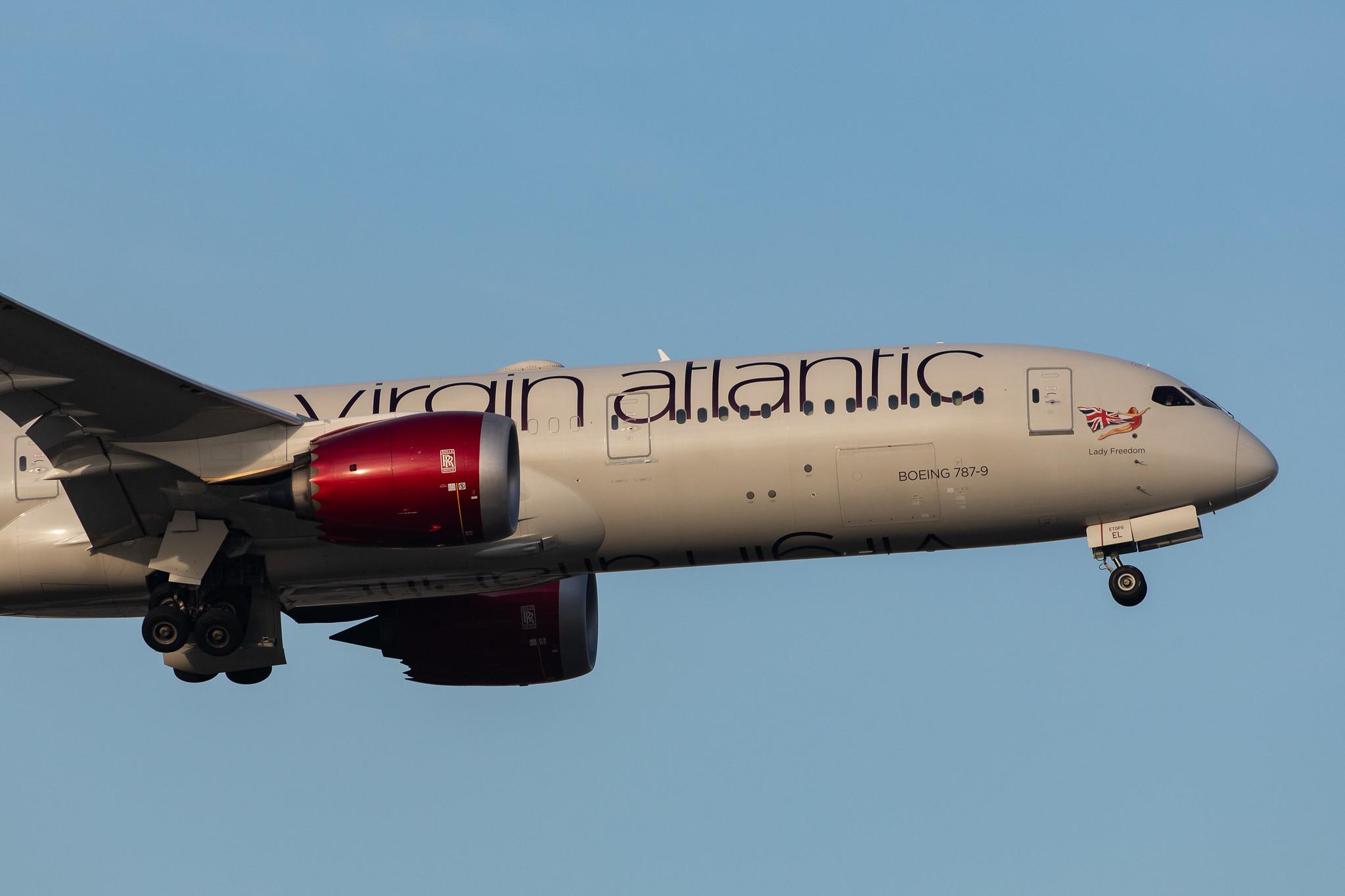London Heathrow Airport: Virgin Atlantic (VS / VIR) |  Boeing 787-9 Dreamliner B789 | G-VBEL | MSN 37980