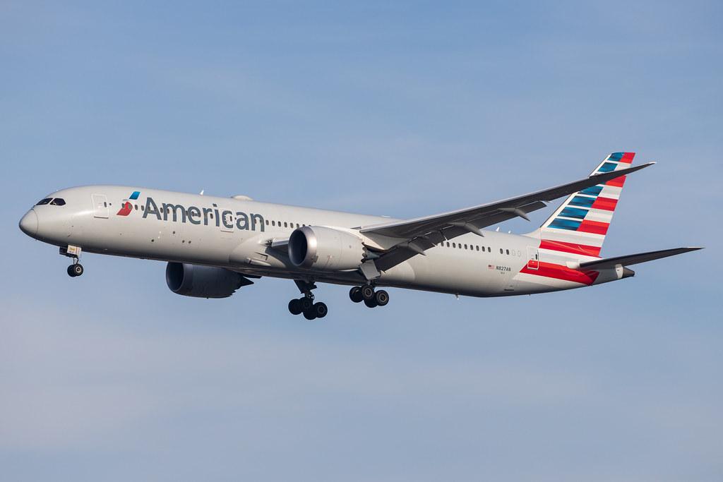 London Heathrow Airport: American Airlines (AA / AAL) |  Boeing 787-9 Dreamliner B789 | N827AN | MSN 40647
