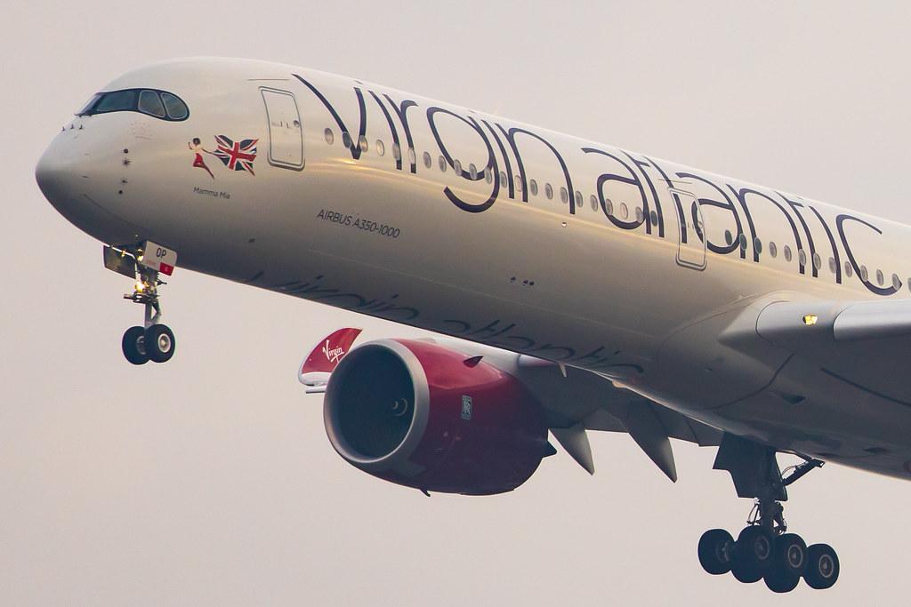 London Heathrow Airport: Virgin Atlantic (VS / VIR) |  Airbus A350-1041 A35K | G-VPOP | MSN 298