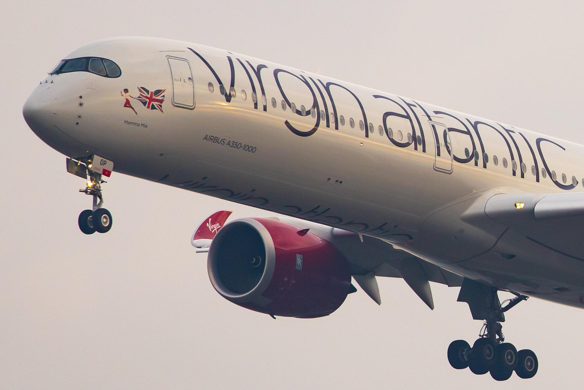 London Heathrow Airport: Virgin Atlantic (VS / VIR) |  Airbus A350-1041 A35K | G-VPOP | MSN 298