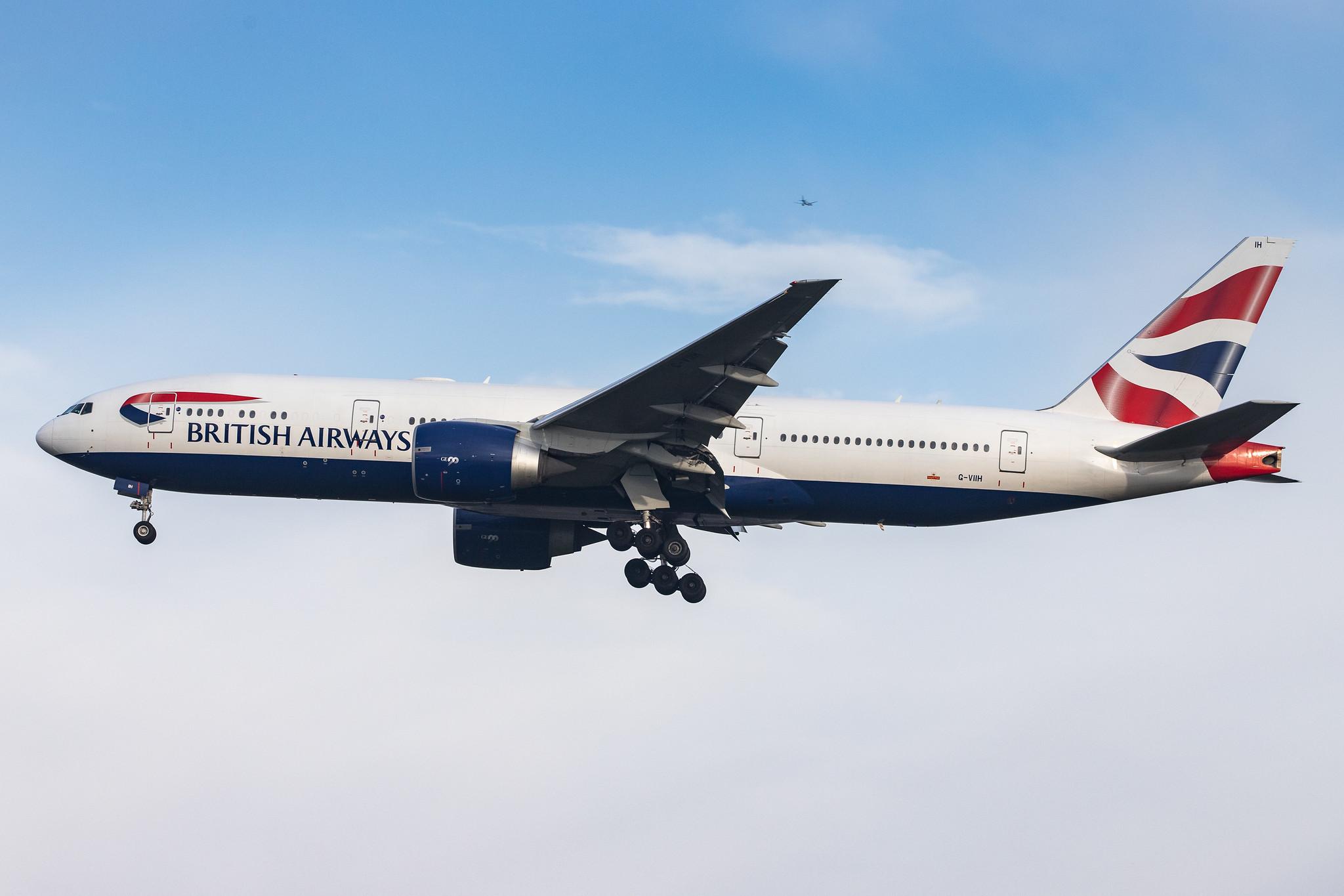 London Heathrow Airport: British Airways (BA / BAW) |  Boeing 777-236(ER) B772 | G-VIIH | MSN 27490
