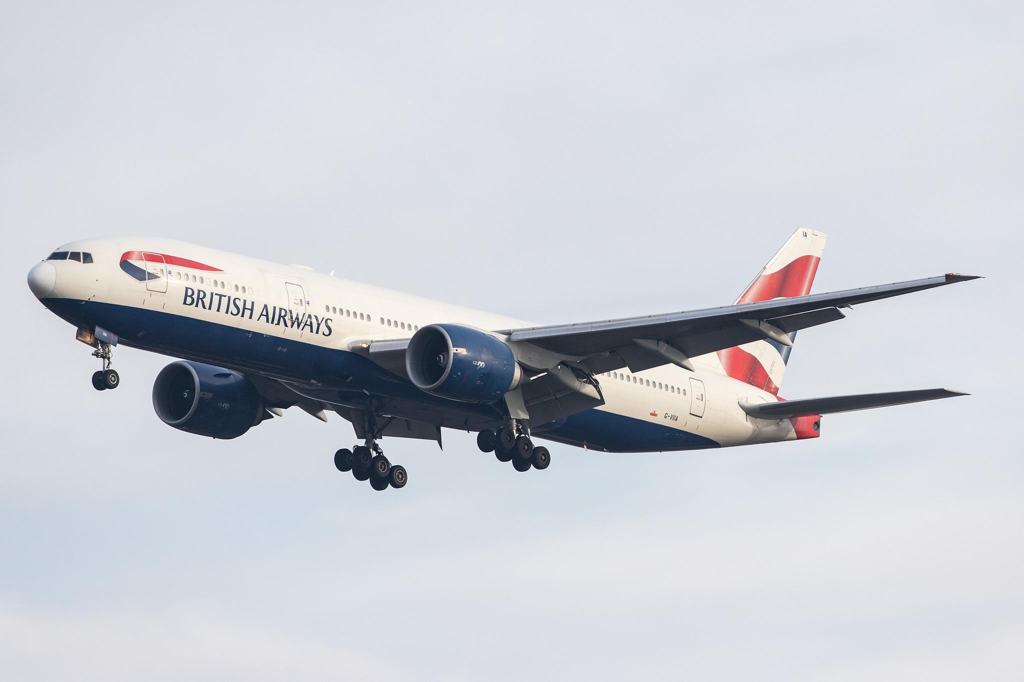 London Heathrow Airport: British Airways (BA / BAW) |  Boeing 777-236(ER) B772 | G-VIIA | MSN 27483